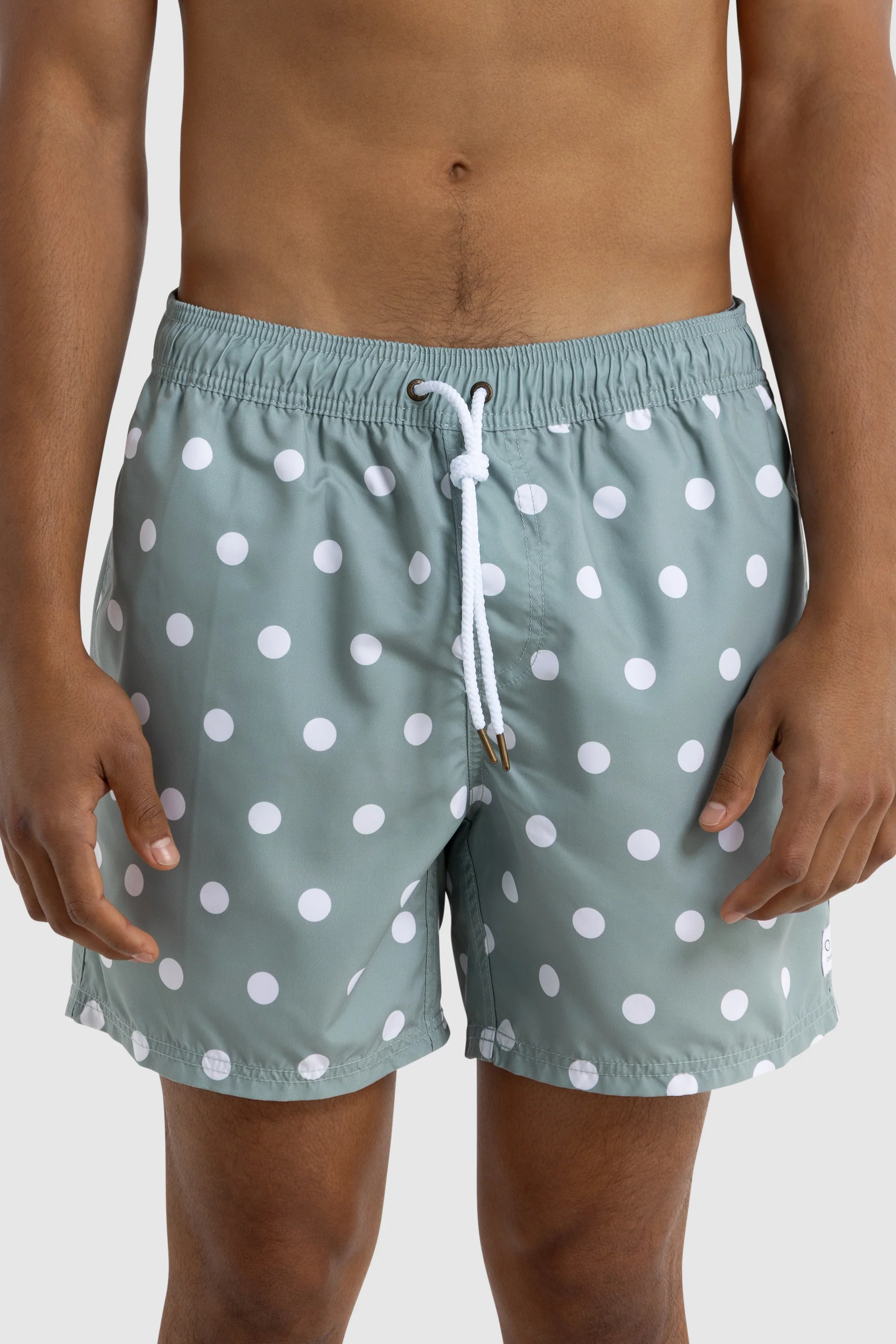 Henley Sage Swim Shorts - Image 3
