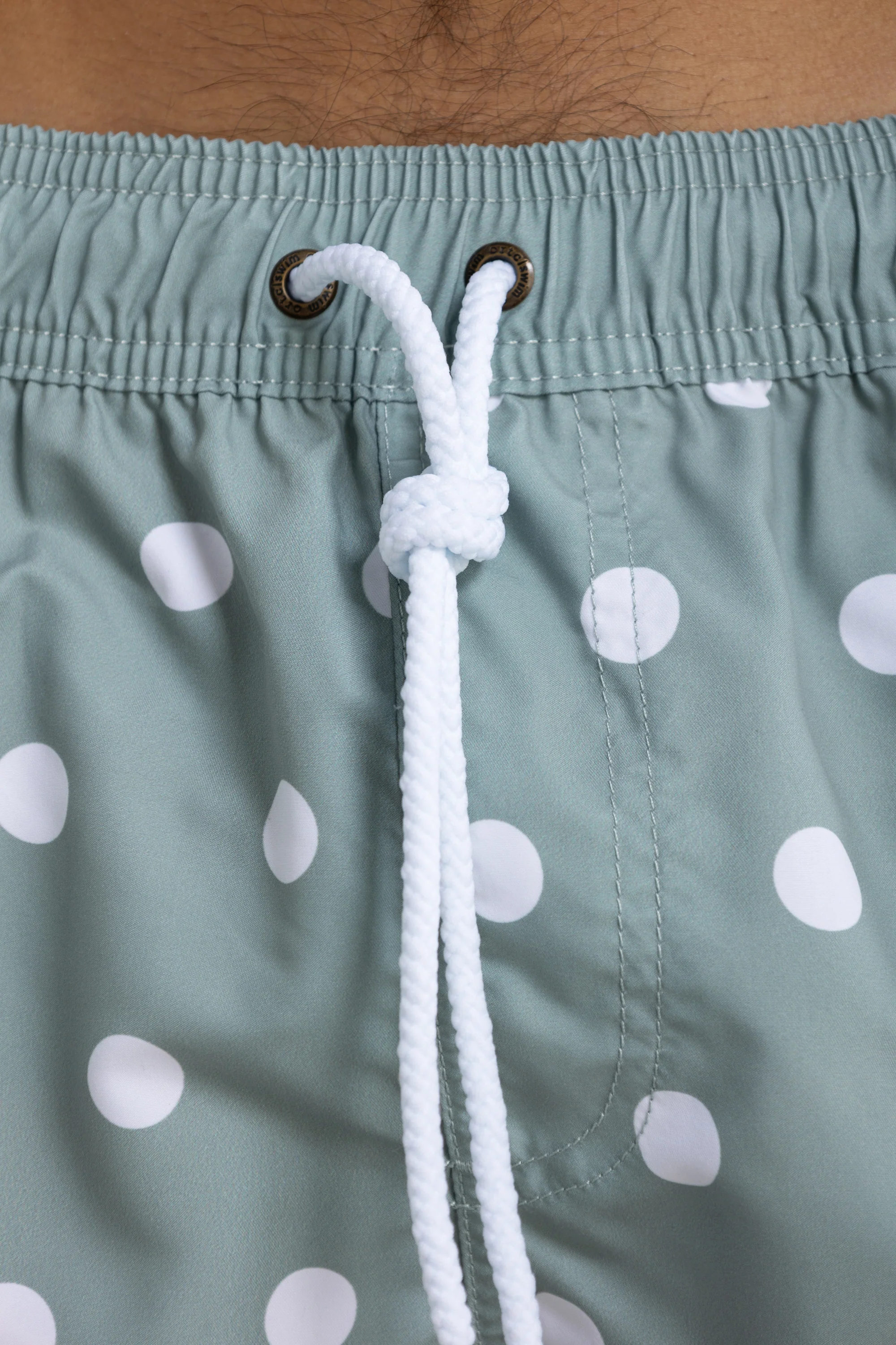 Henley Sage Swim Shorts - Image 4