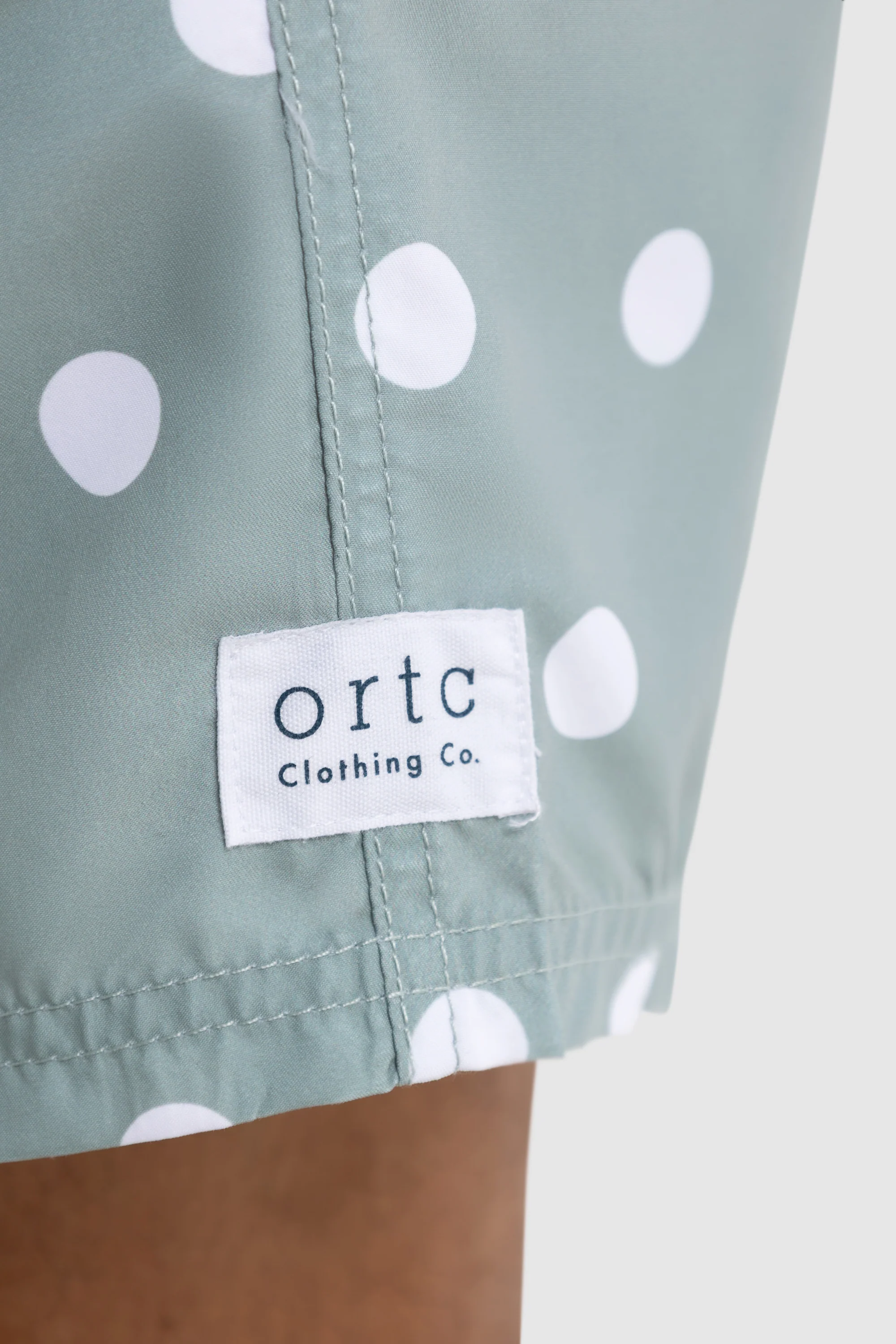 Henley Sage Swim Shorts - Image 5