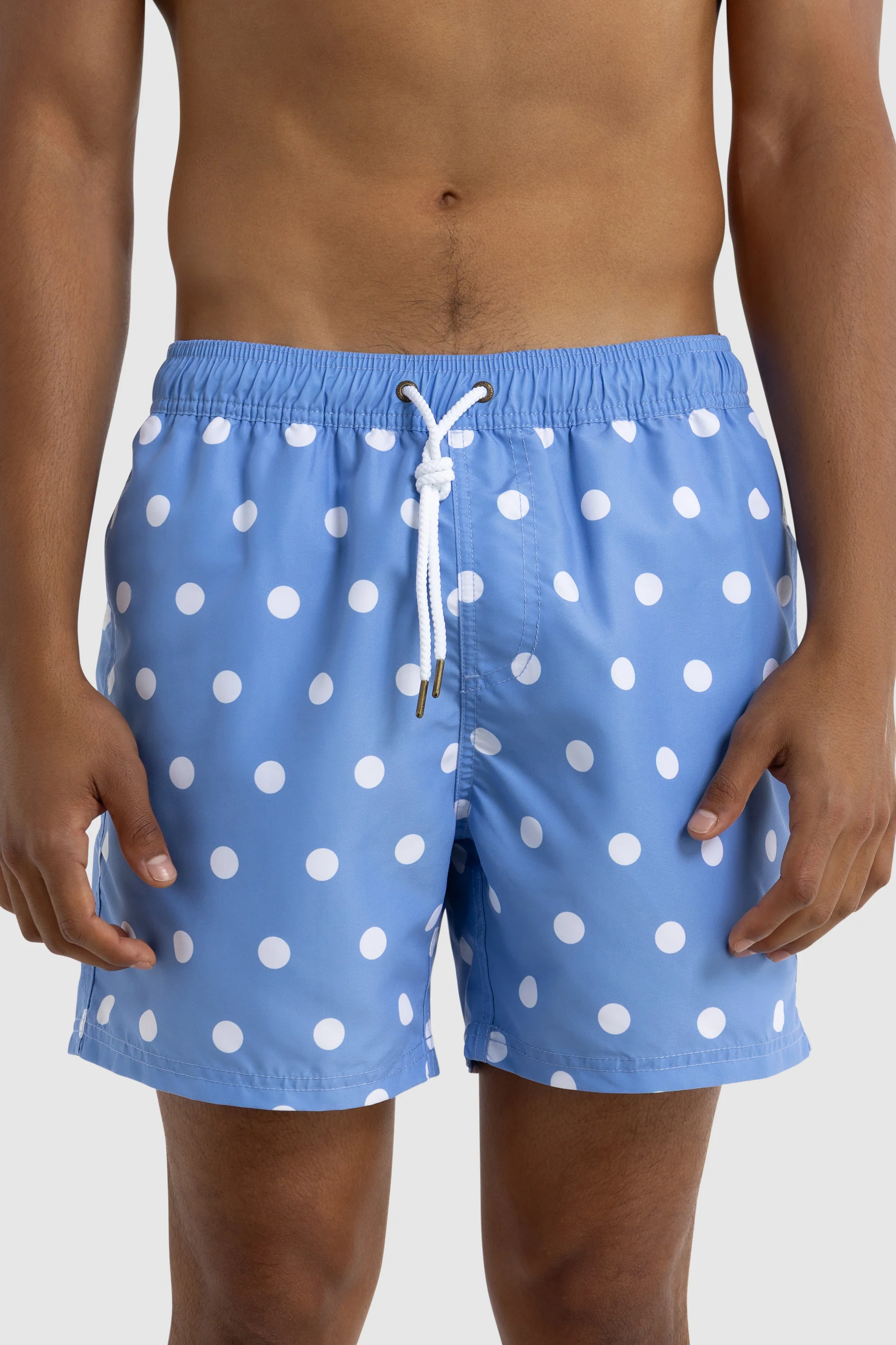 Henley Swim Shorts Ocean Blue - Image 4