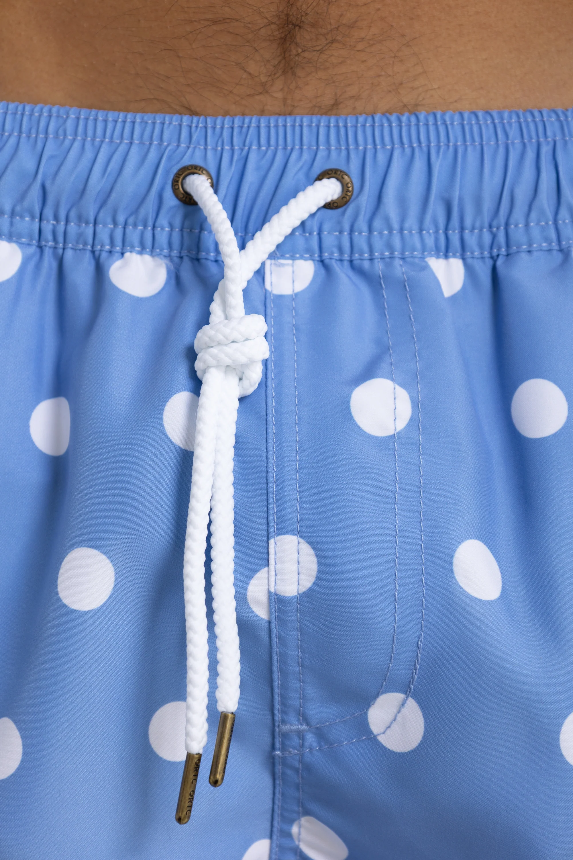 Henley Swim Shorts Ocean Blue - Image 5