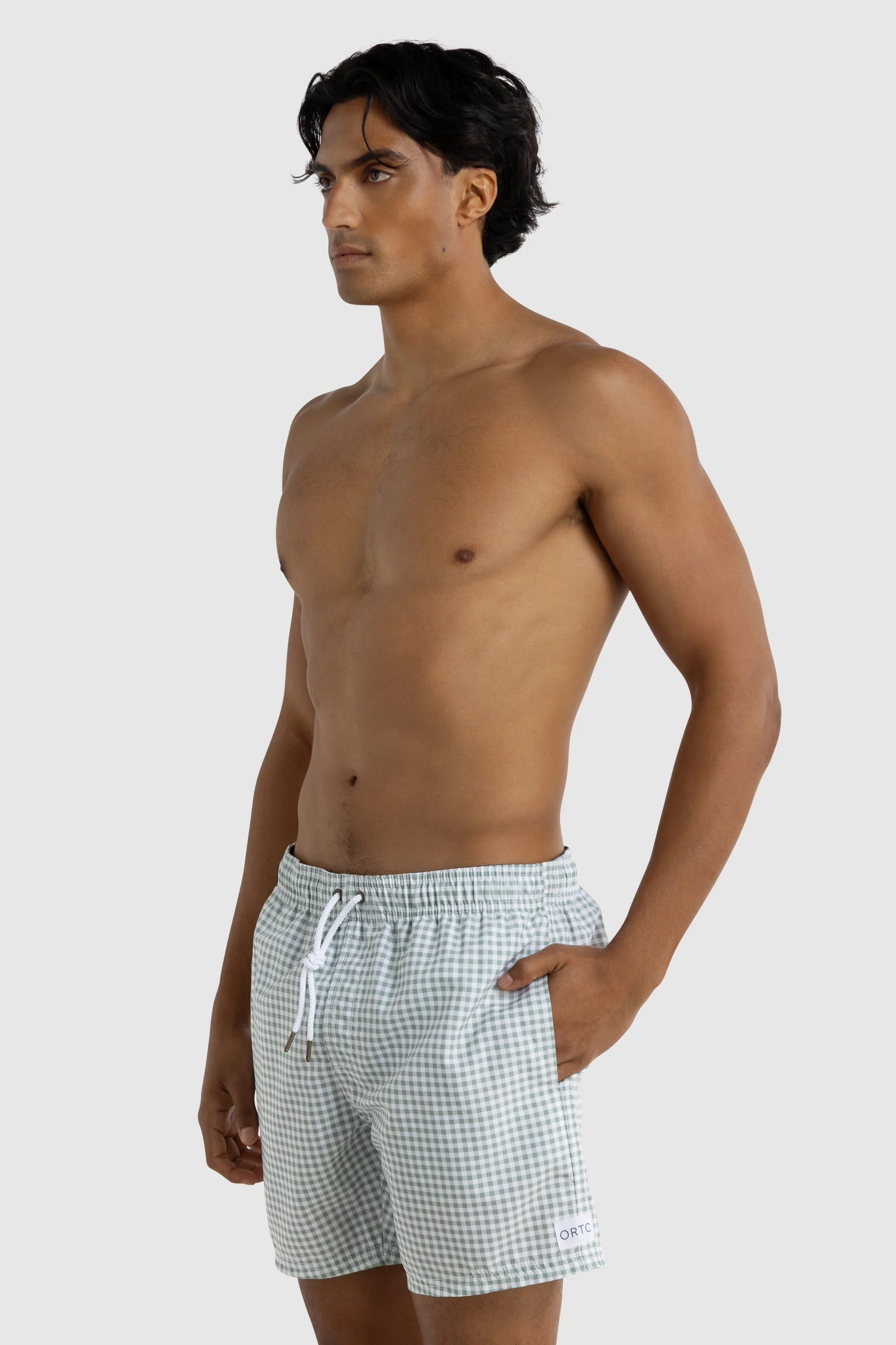 Horrocks Sage Swim Shorts - Image 5