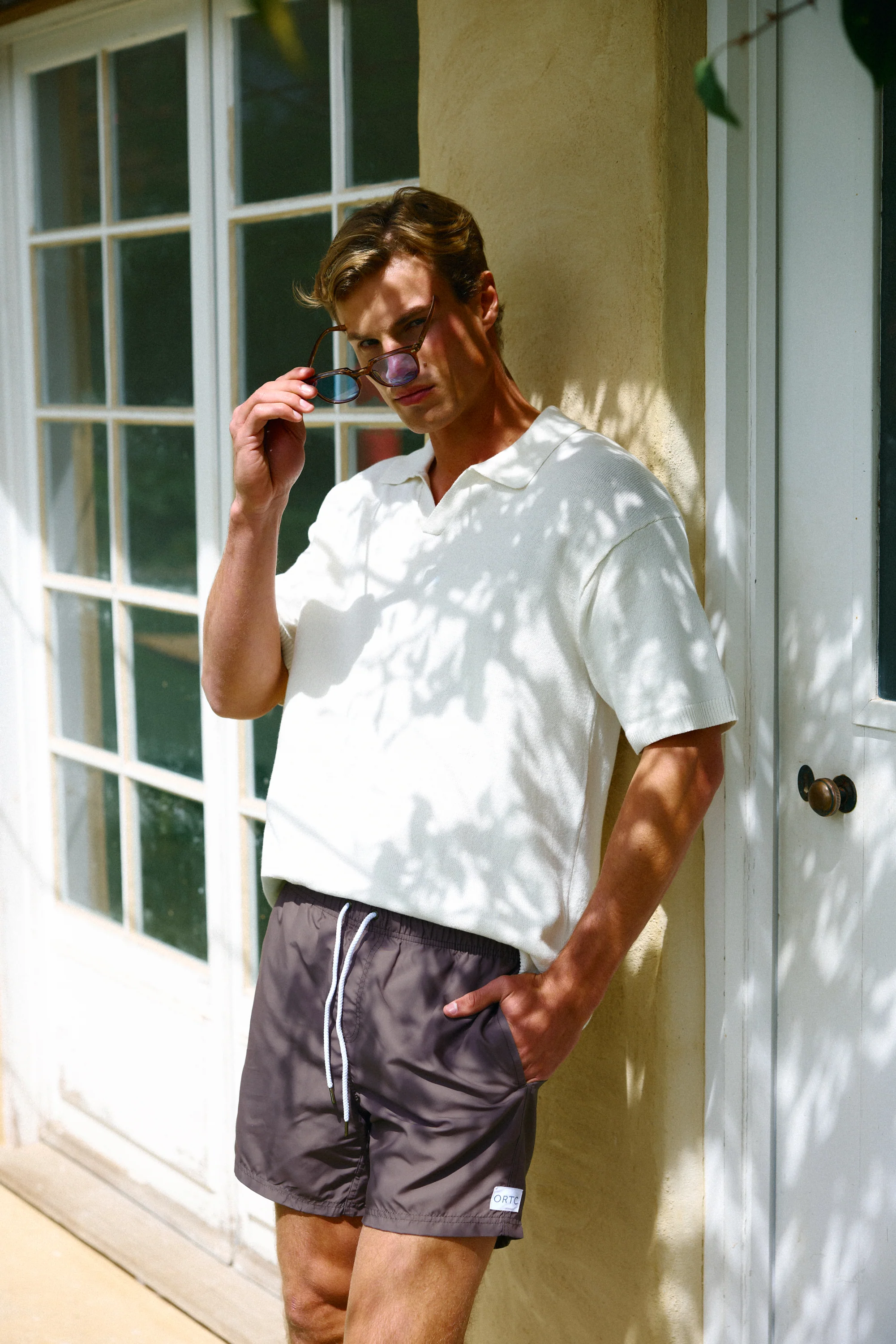 Hyams Swim Shorts Bark - Image 2