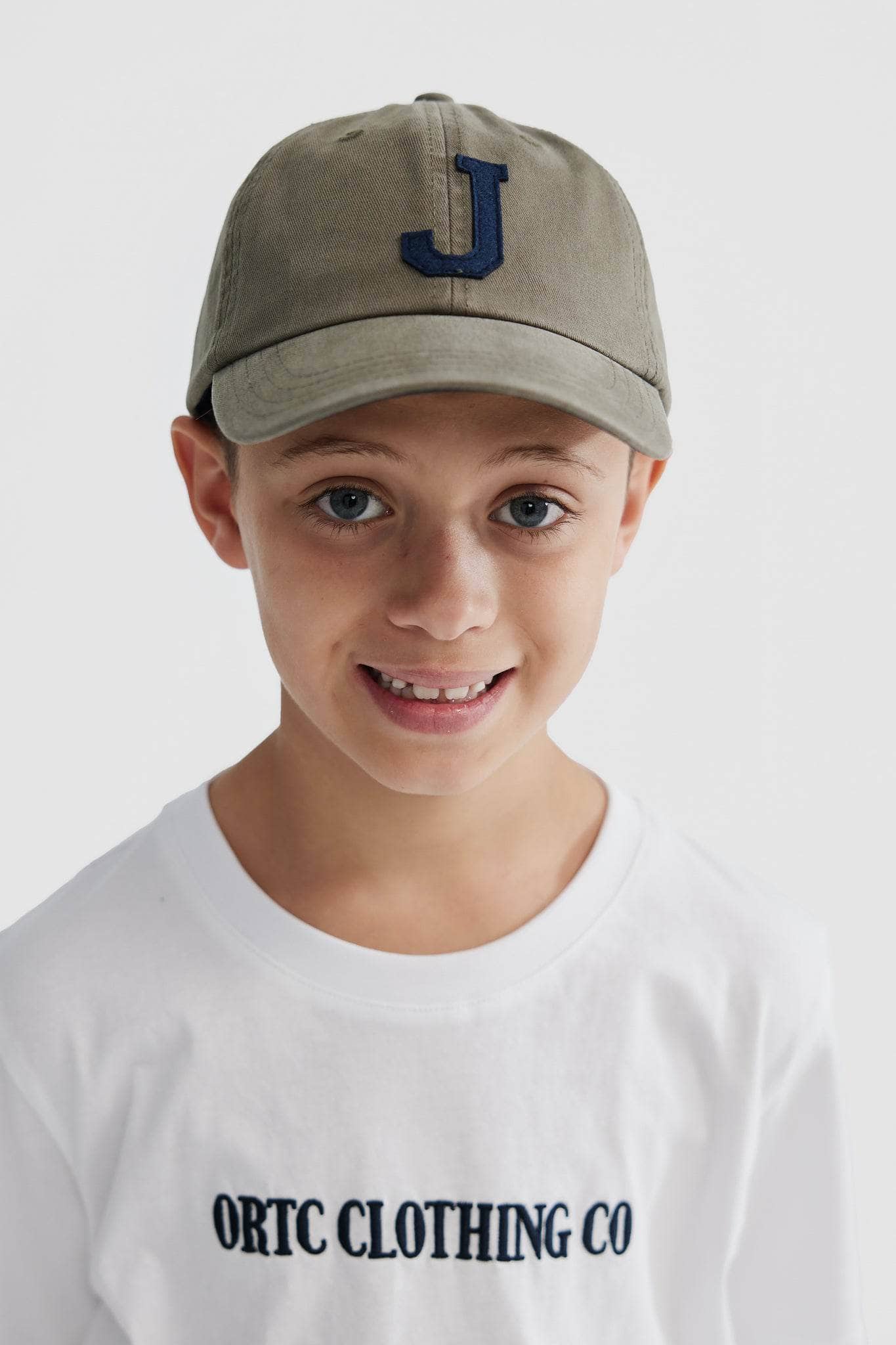 Jnr Letter Cap Olive - Image 2