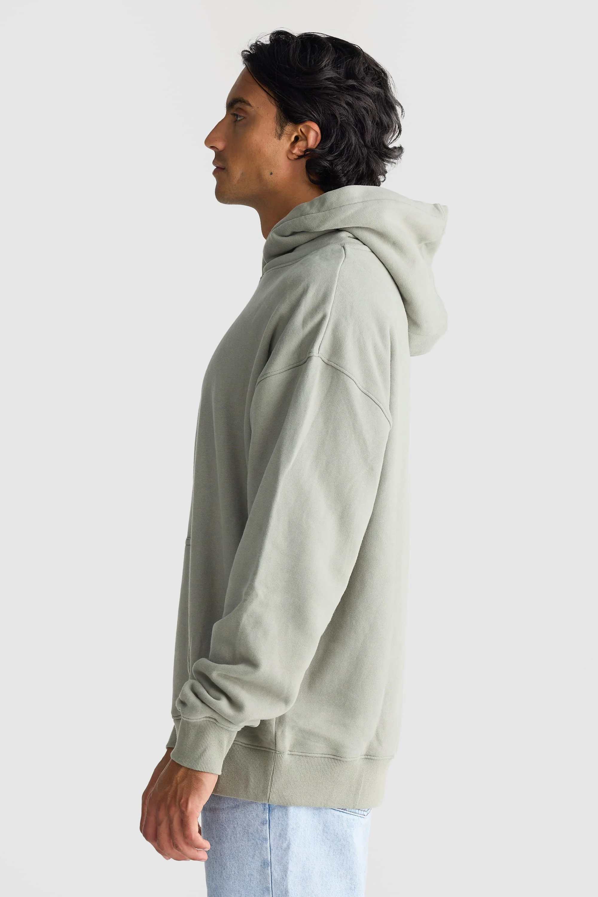 Logo Hoodie Olive - Image 3