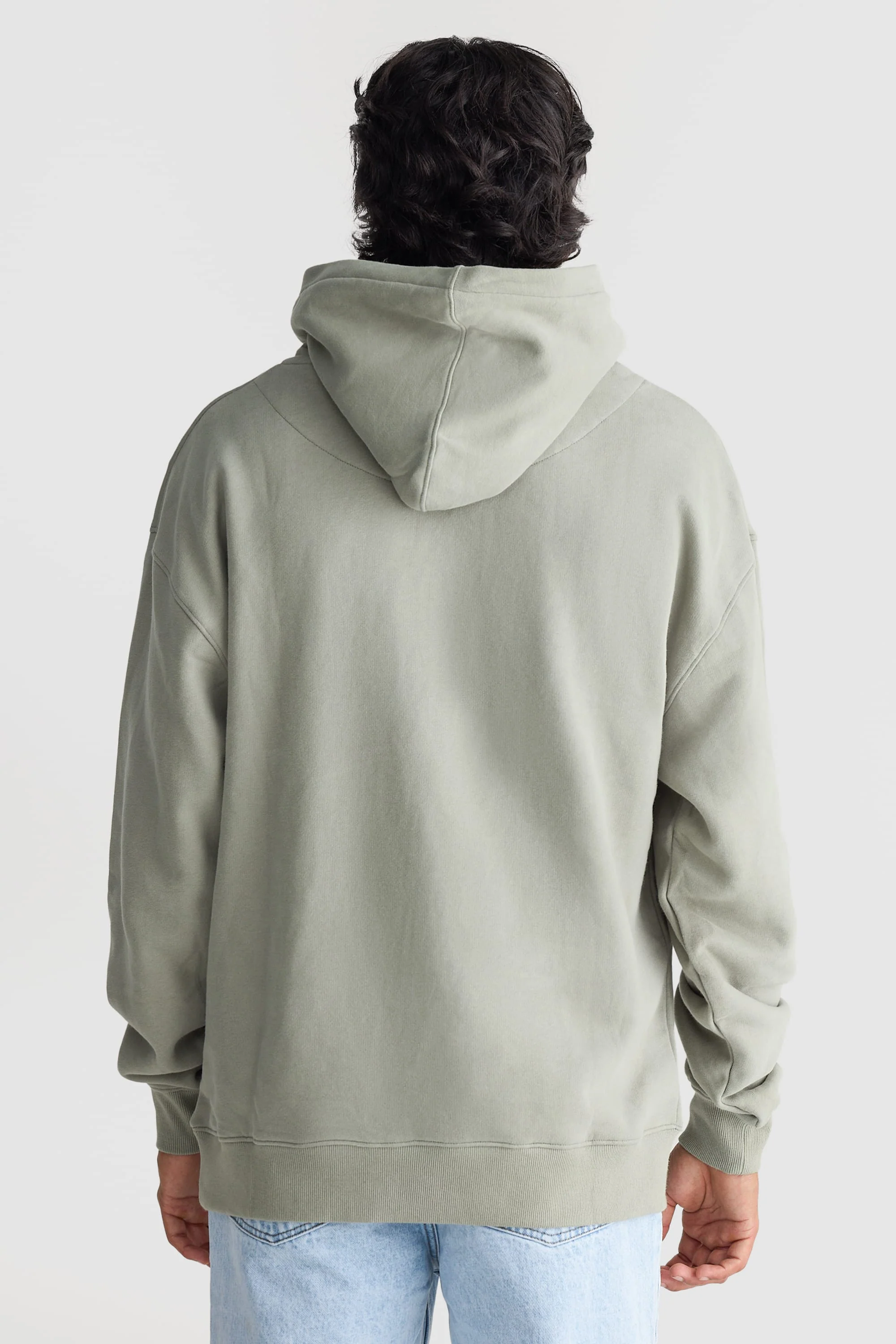 Logo Hoodie Olive - Image 4