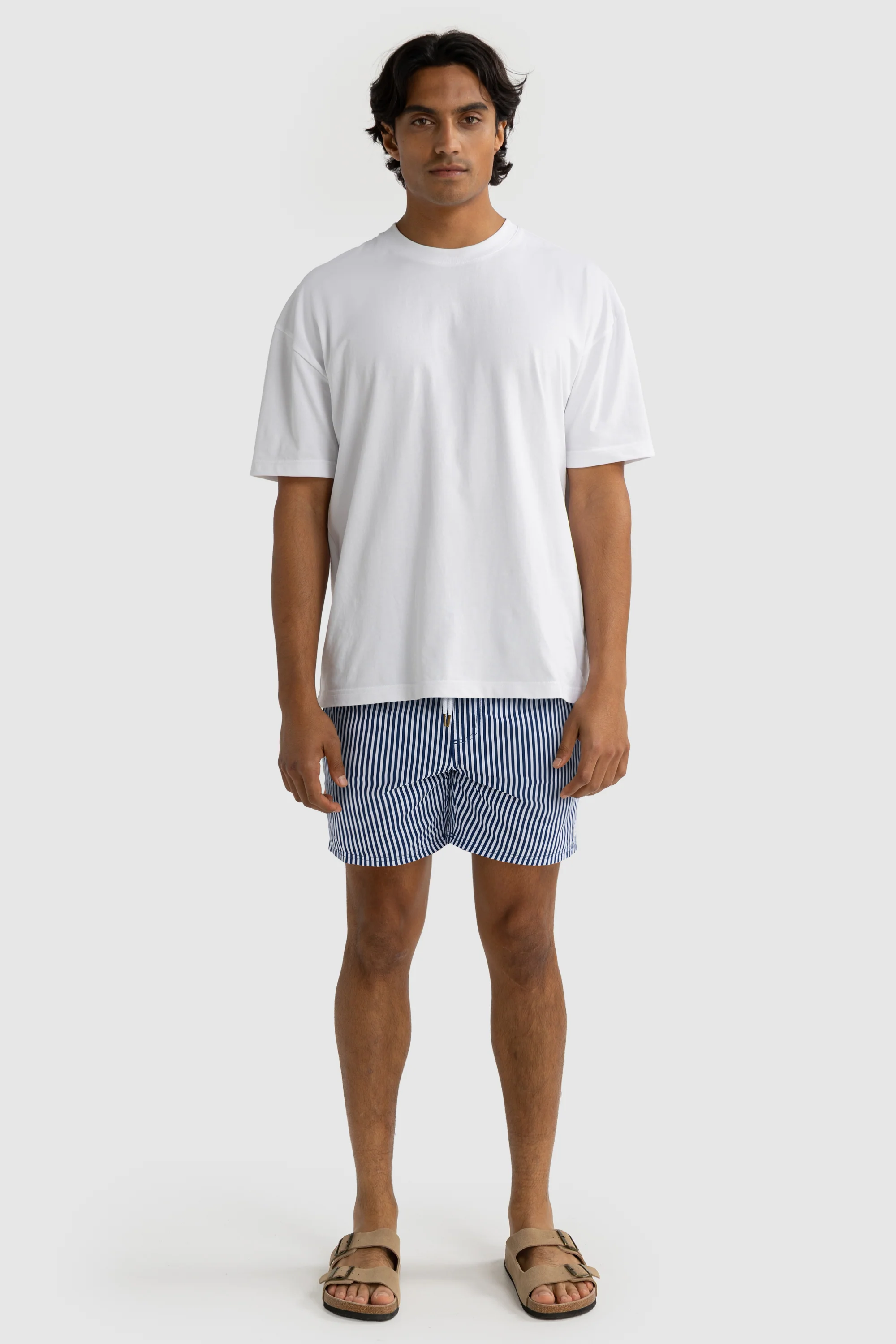 Manly Navy Swim Shorts