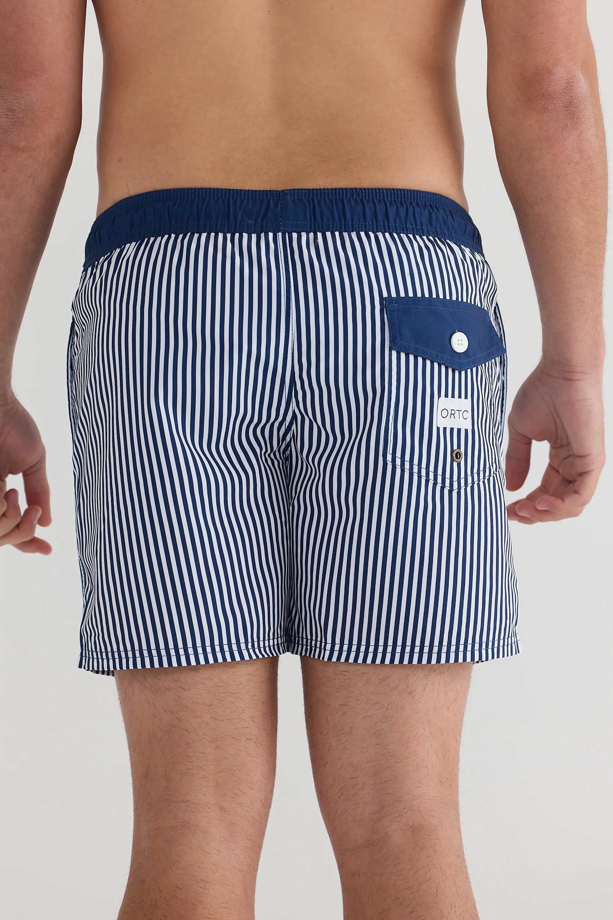 Manly Navy Swim Shorts - Image 4