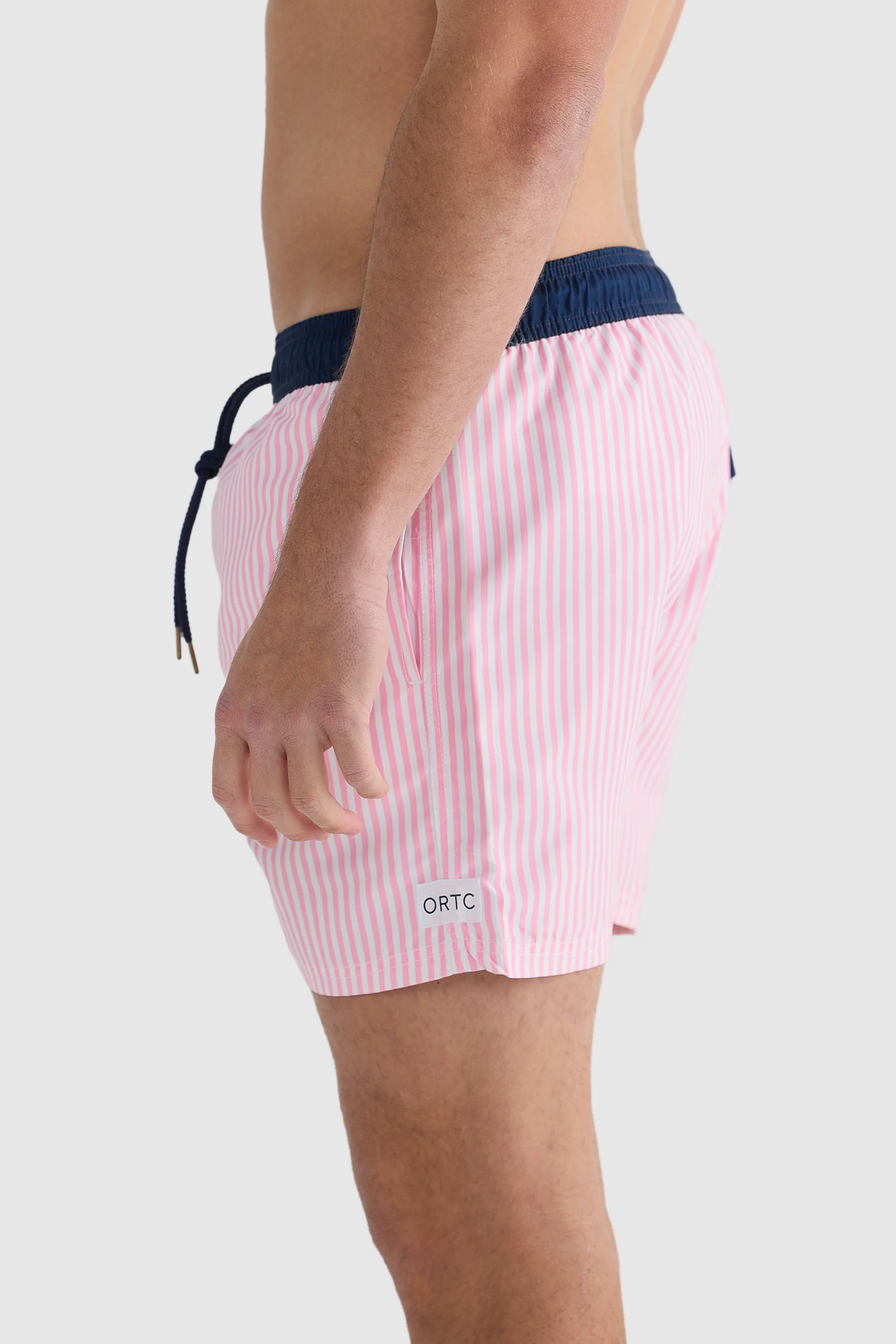 Manly Pink Swim Shorts - Image 3