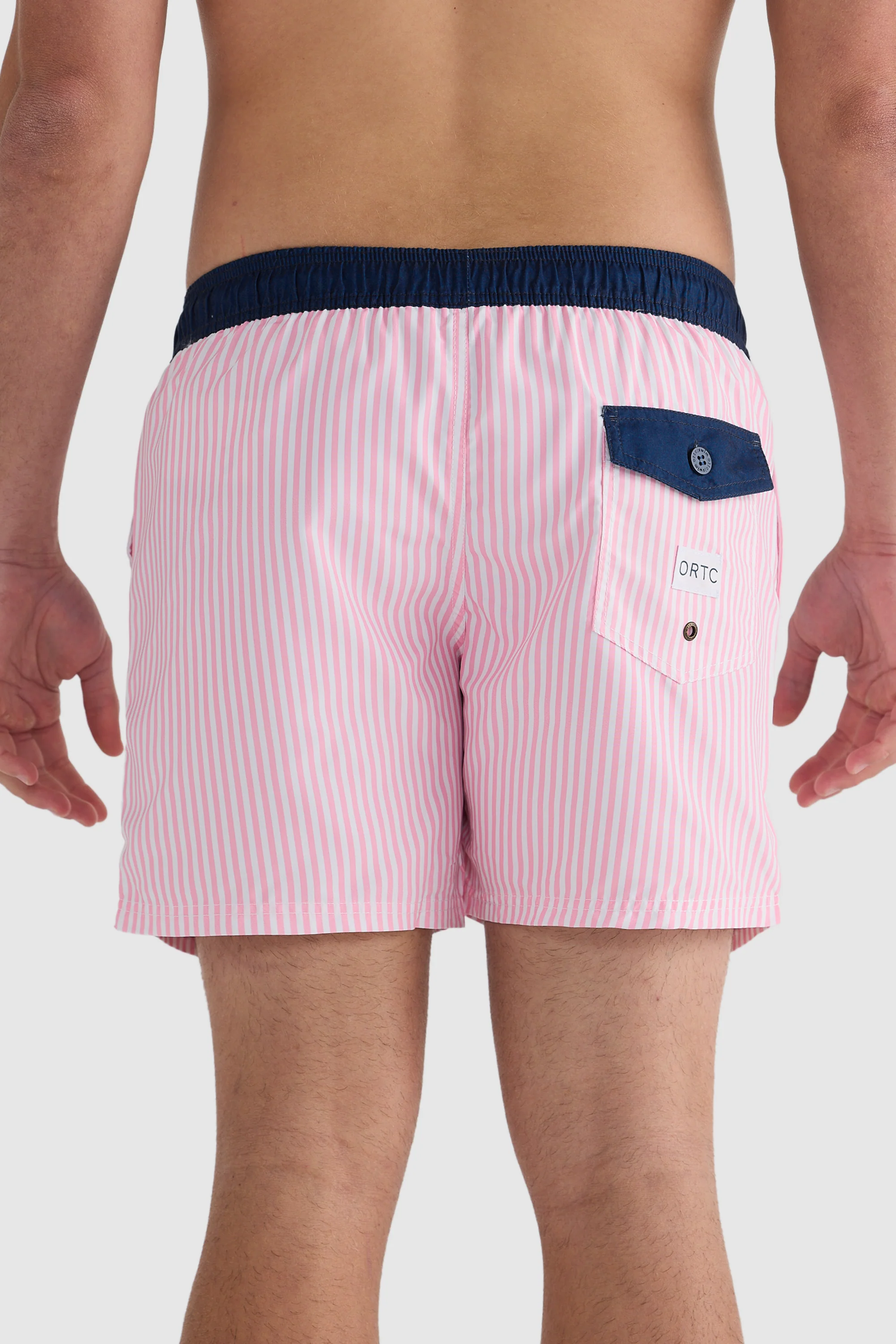 Manly Pink Swim Shorts - Image 4