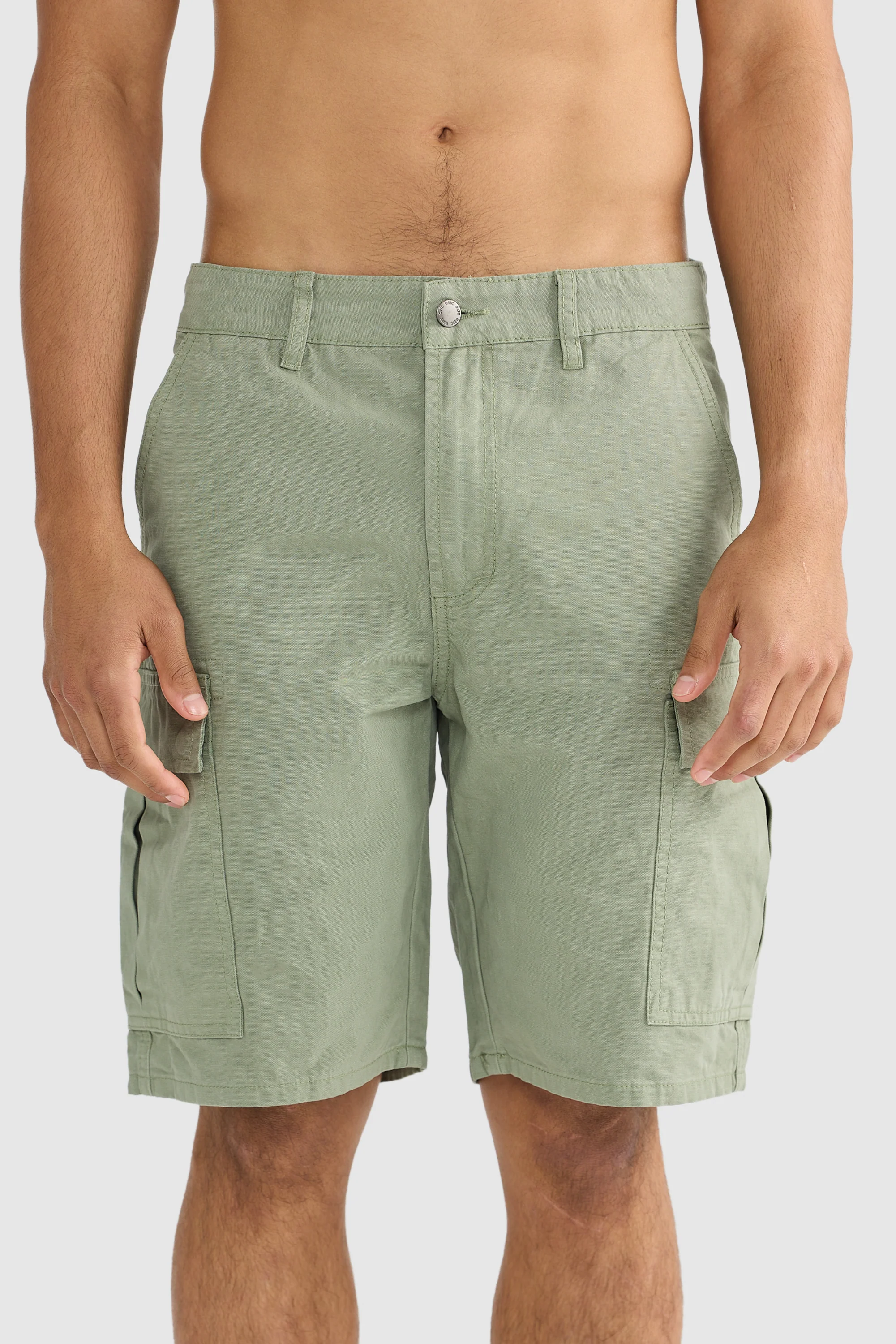 Cargo Shorts Olive - Image 3