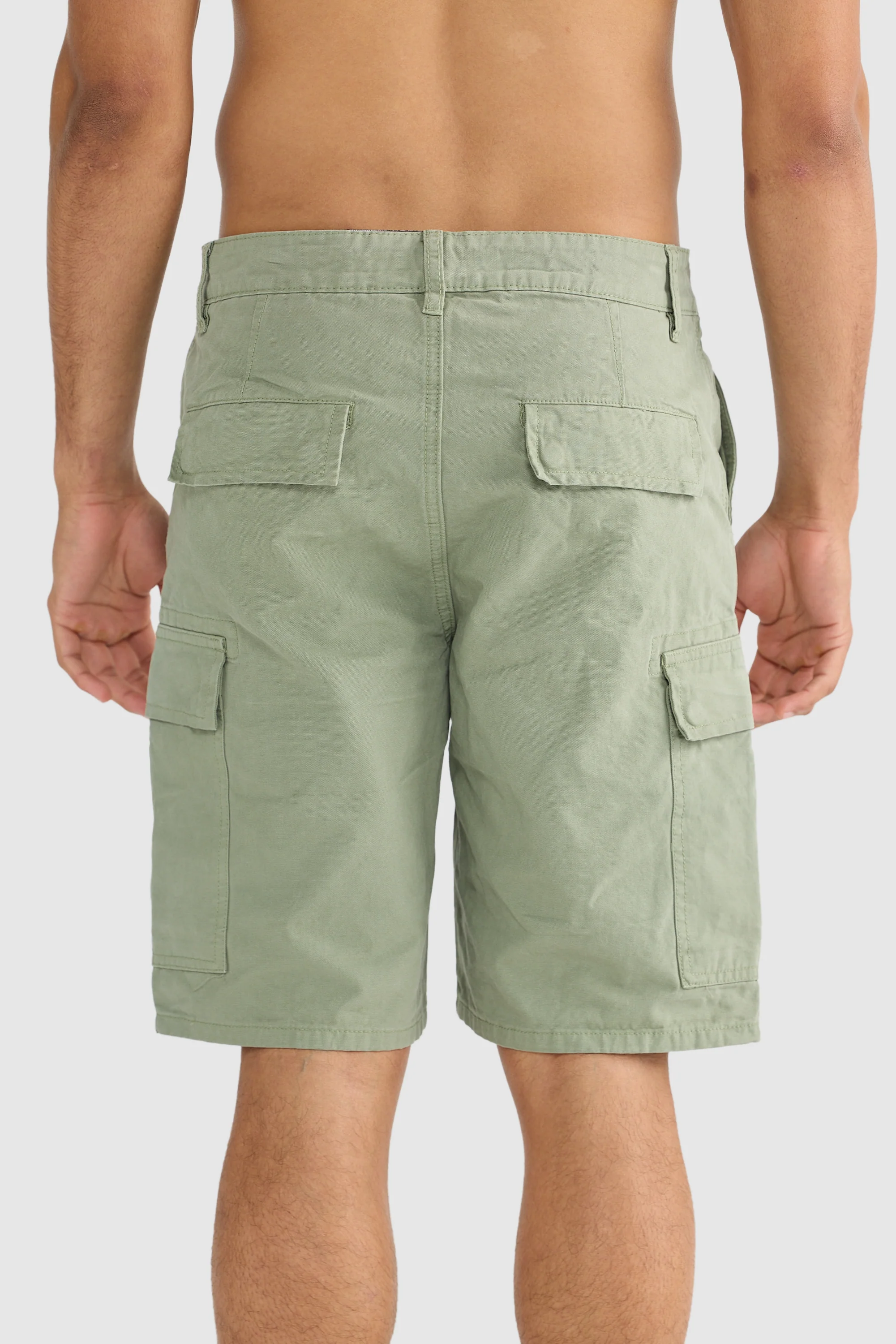 Cargo Shorts Olive - Image 6