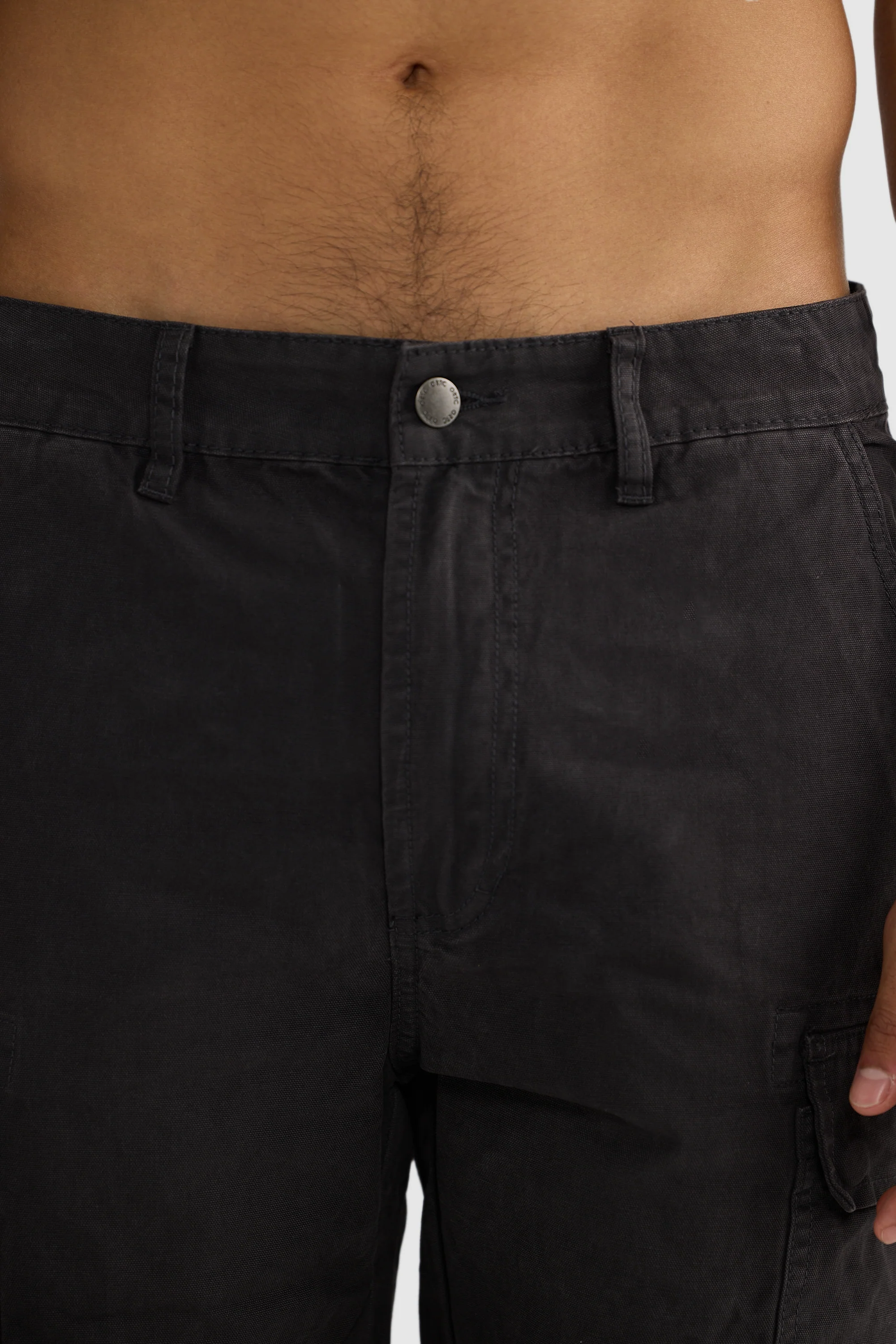 Cargo Shorts Washed Black - Image 4