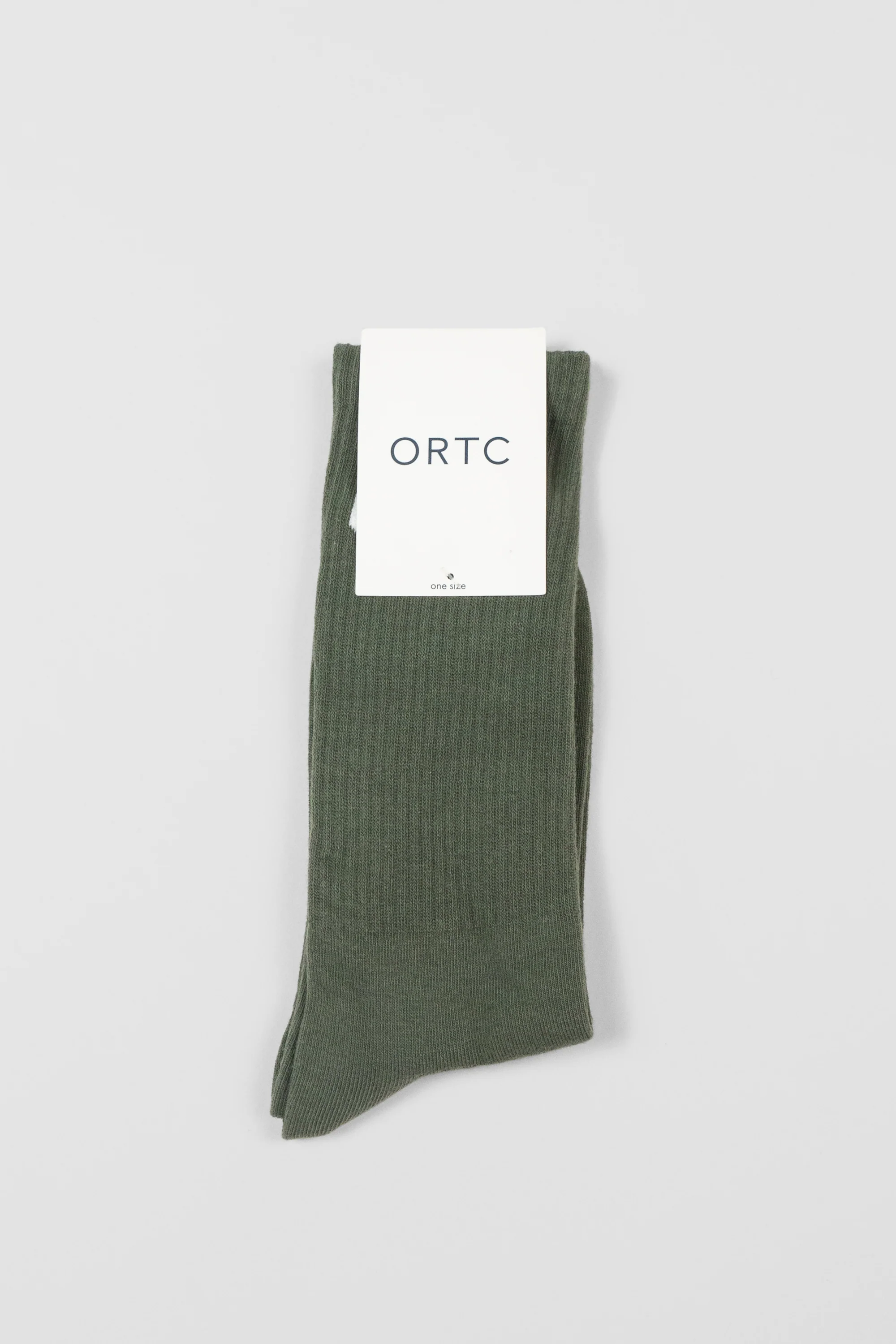ORTC Ribbed Sock Olive - Image 3