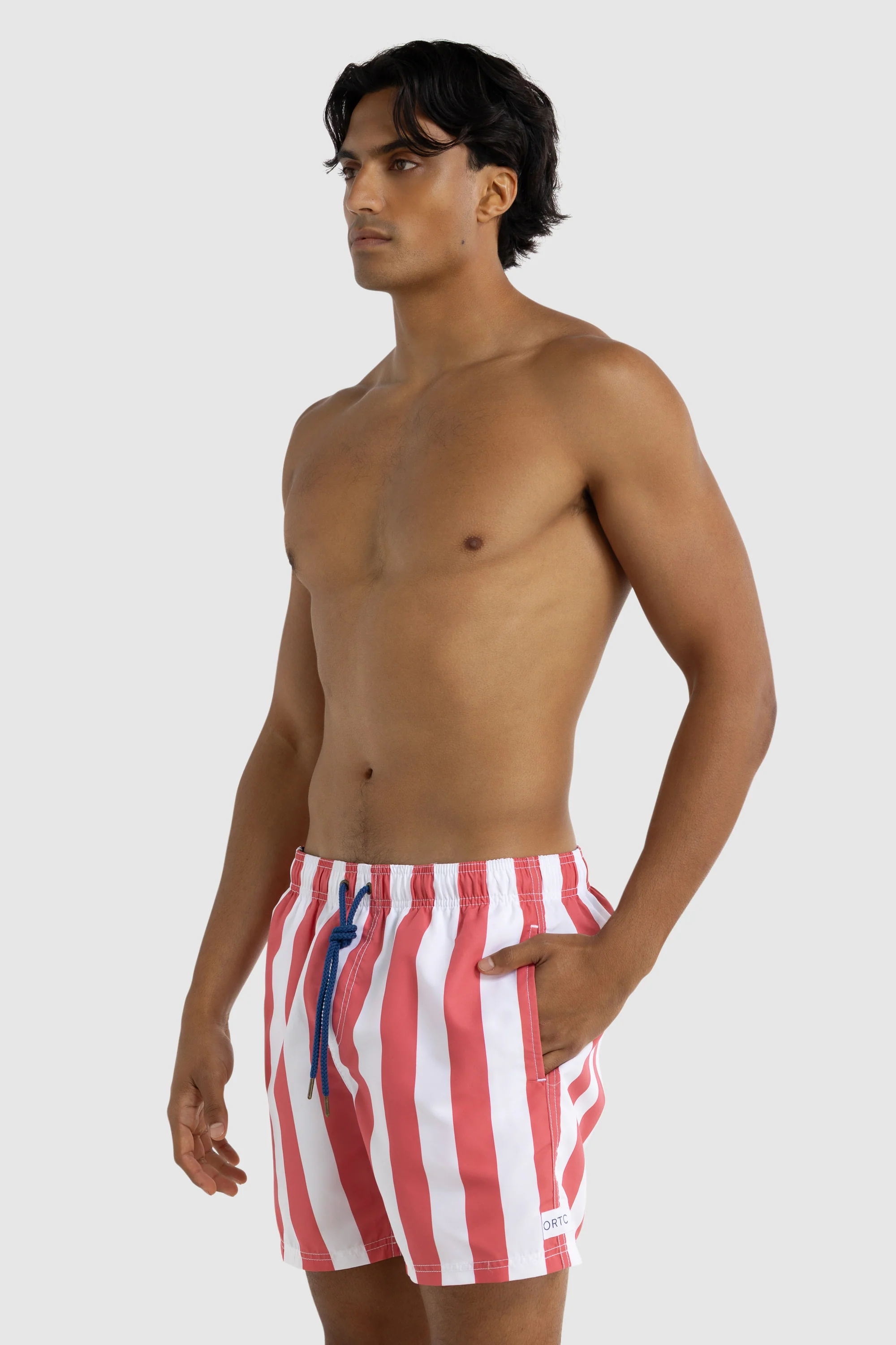 Portsea Red Swim Shorts - Image 3