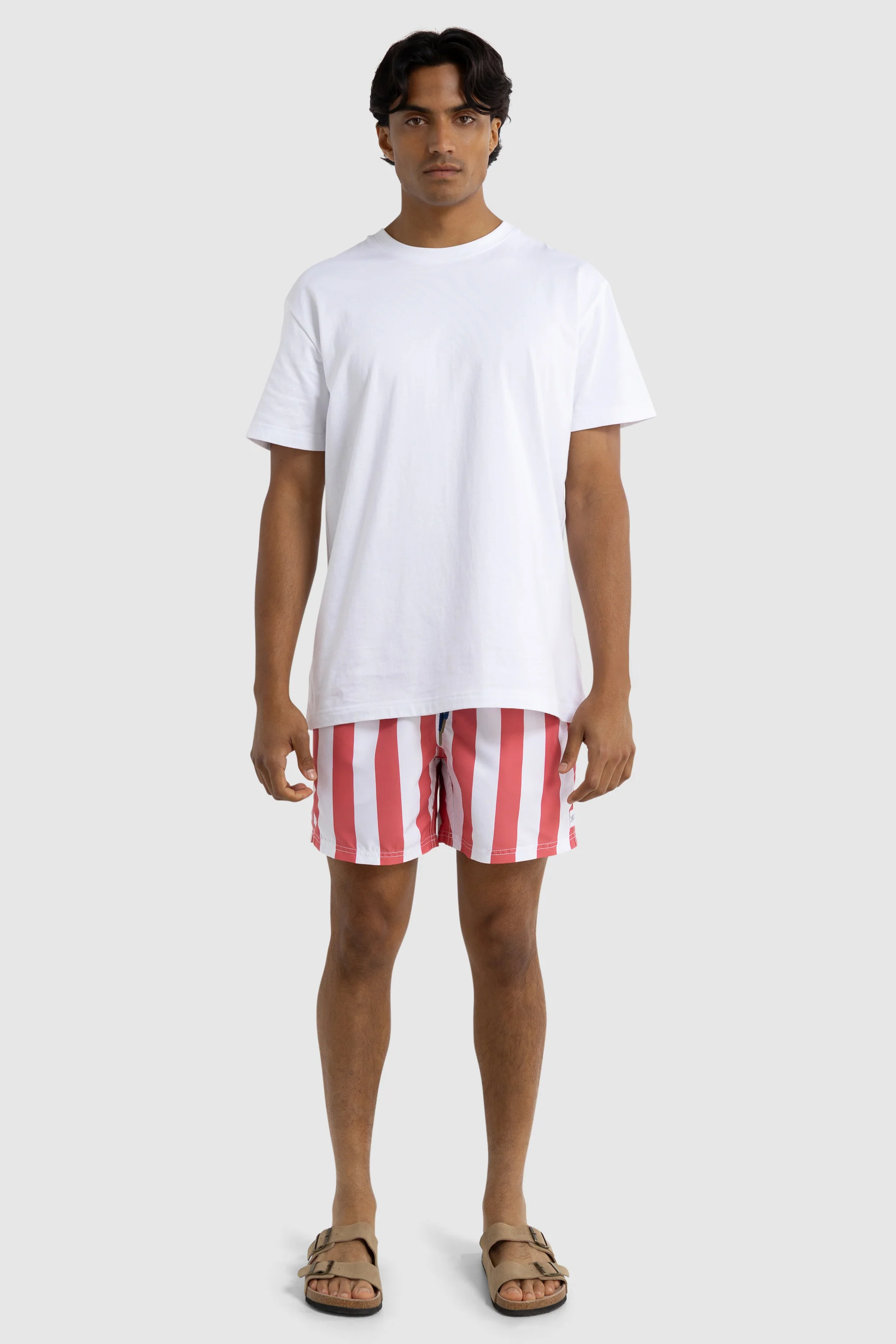 Portsea Red Swim Shorts - Image 9