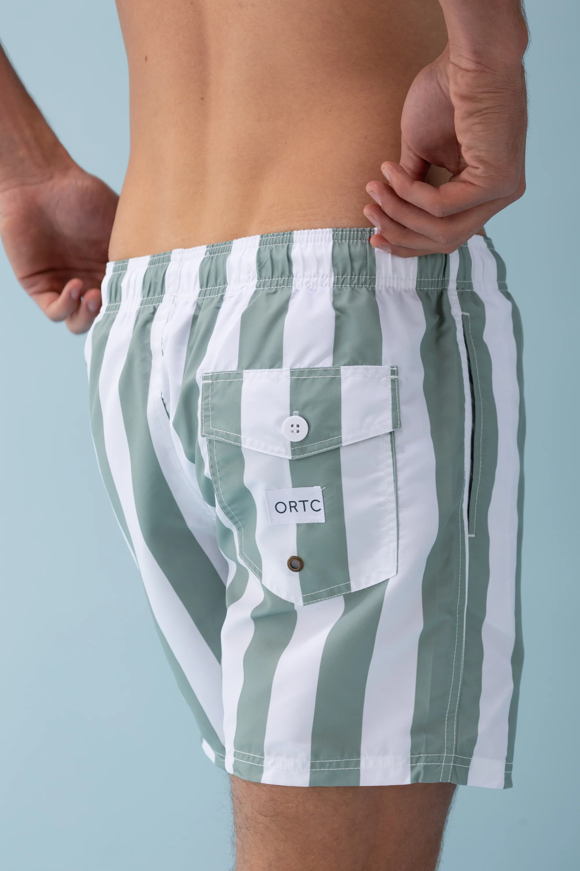 Portsea Sage Swim Shorts - Image 2