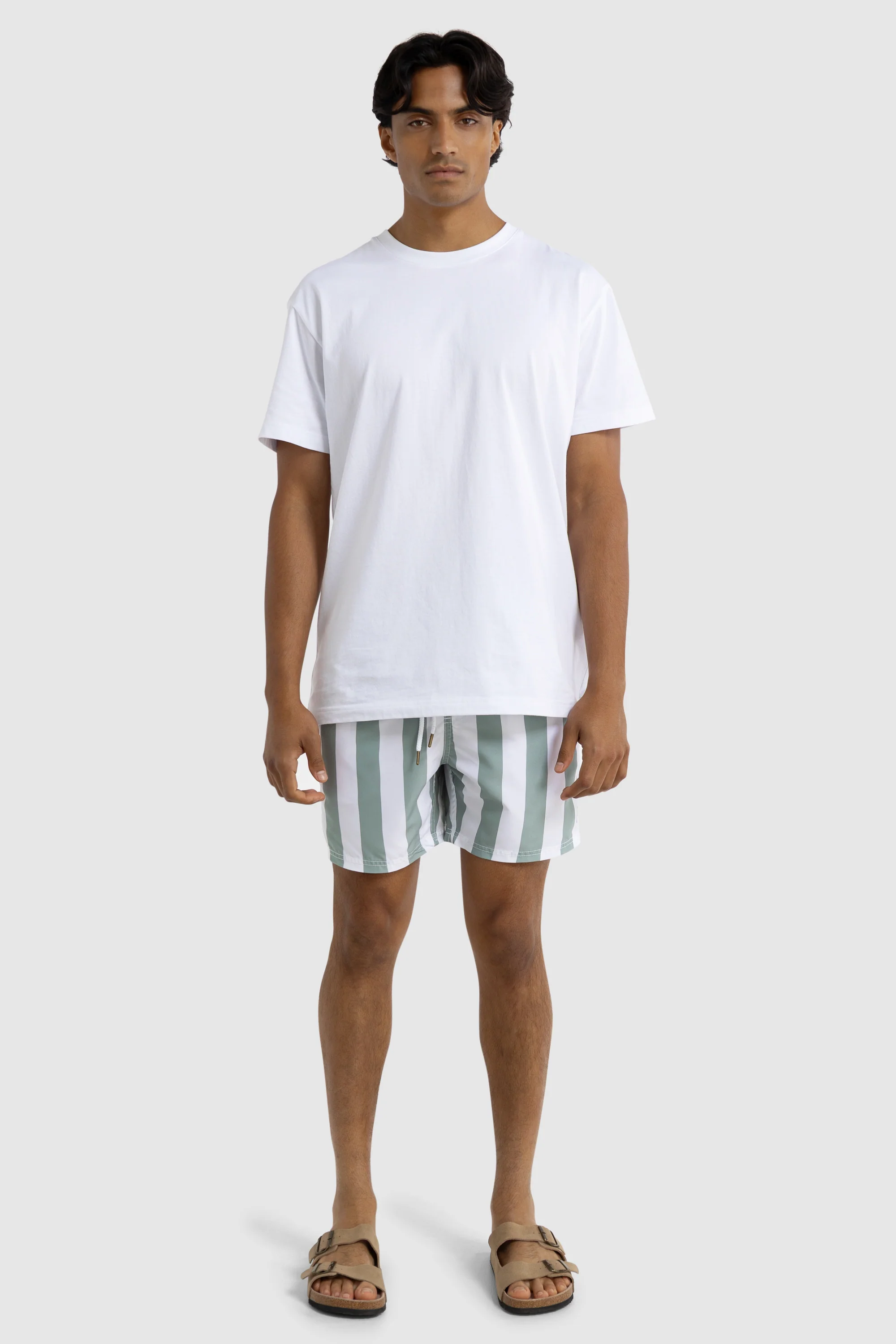 Portsea Sage Swim Shorts - Image 3