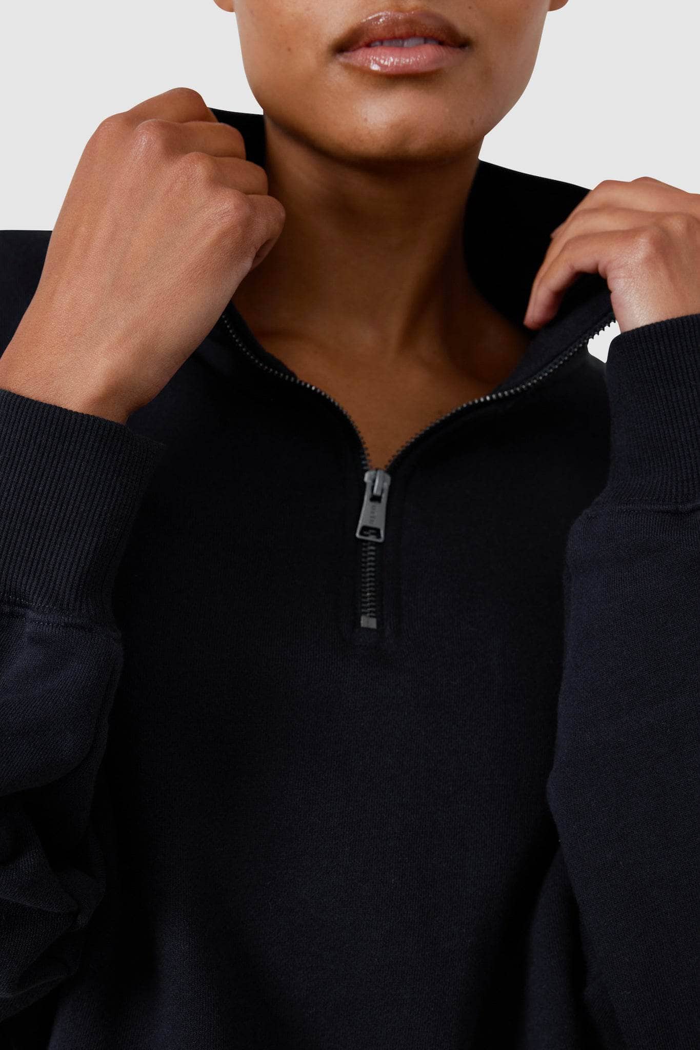 Quarter Zip Washed Black - Image 2