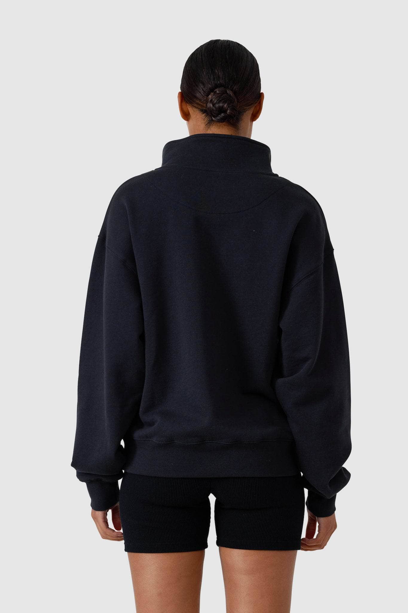 Quarter Zip Washed Black - Image 5