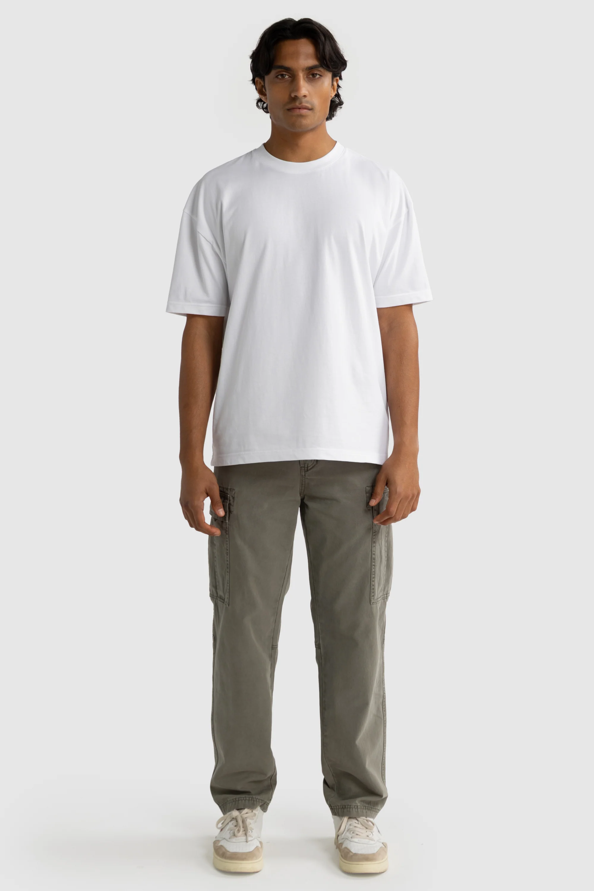 Relaxed Cargo Pants Artichoke