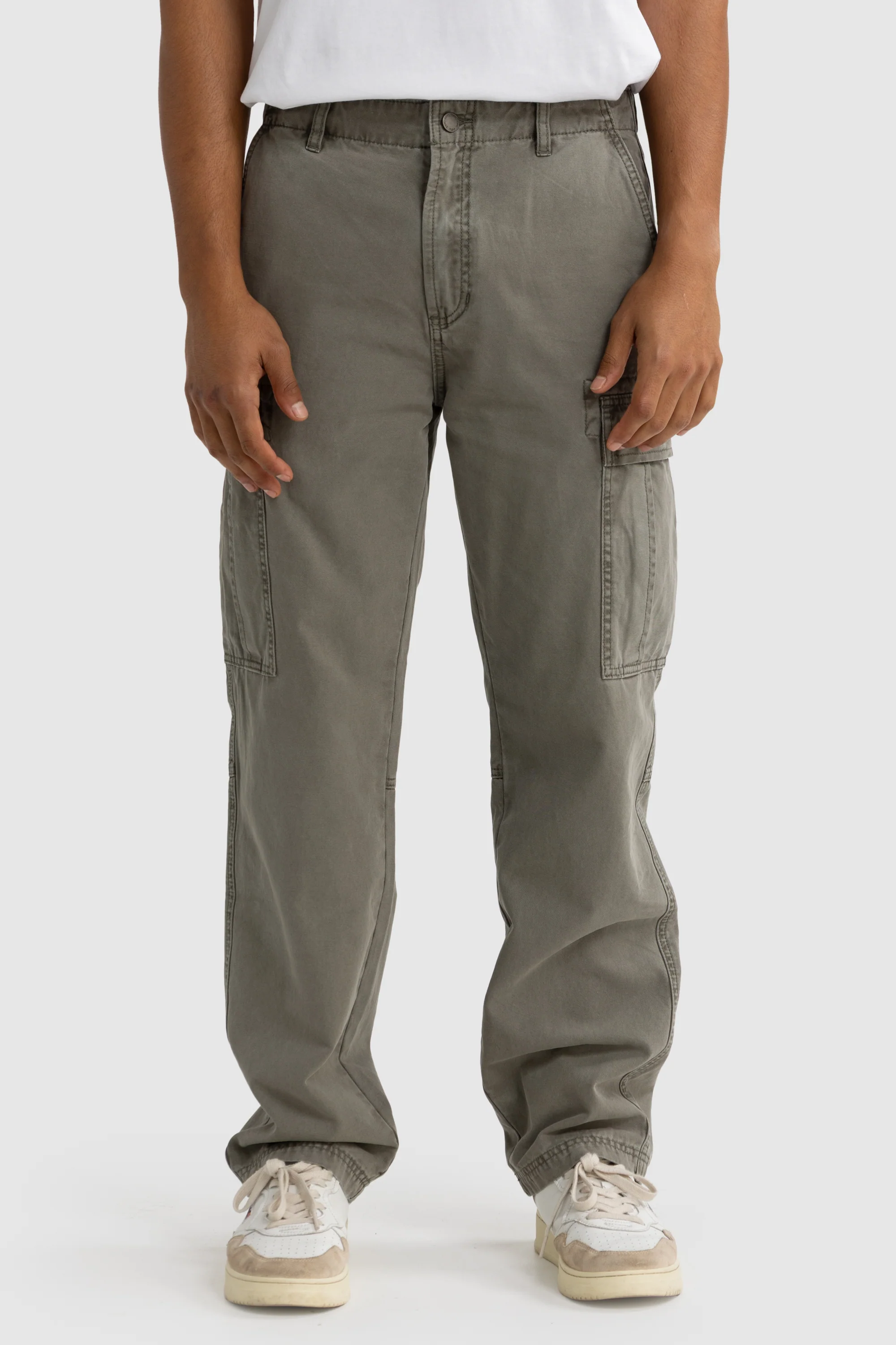 Relaxed Cargo Pants Artichoke - Image 3