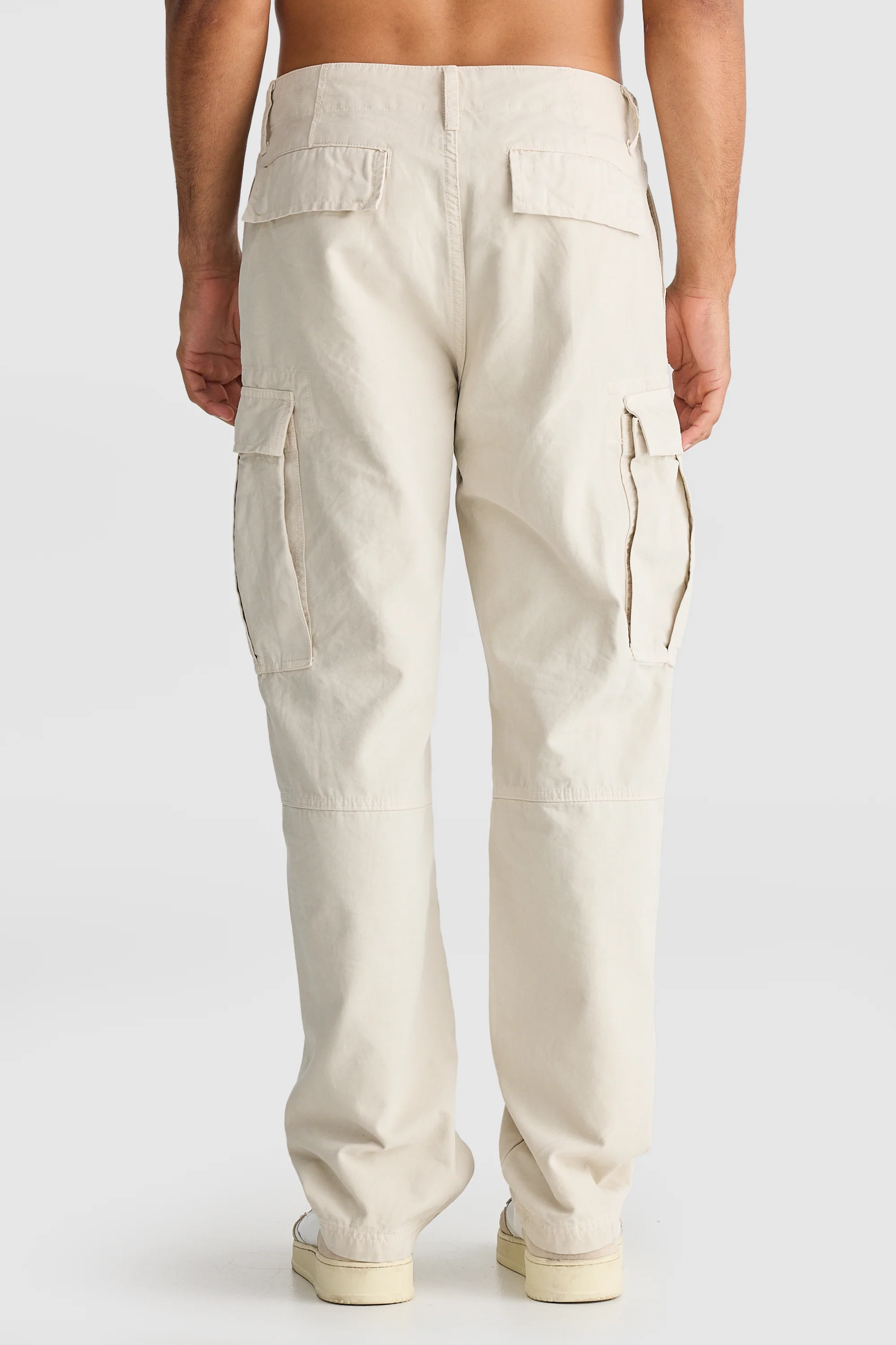 Relaxed Cargo Pants Stone - Image 5