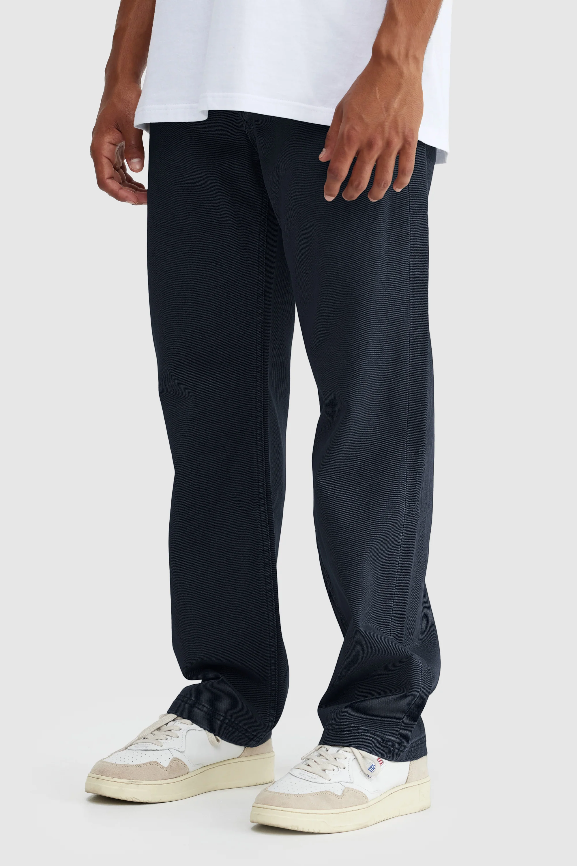Relaxed Twill Pants Navy - Image 6