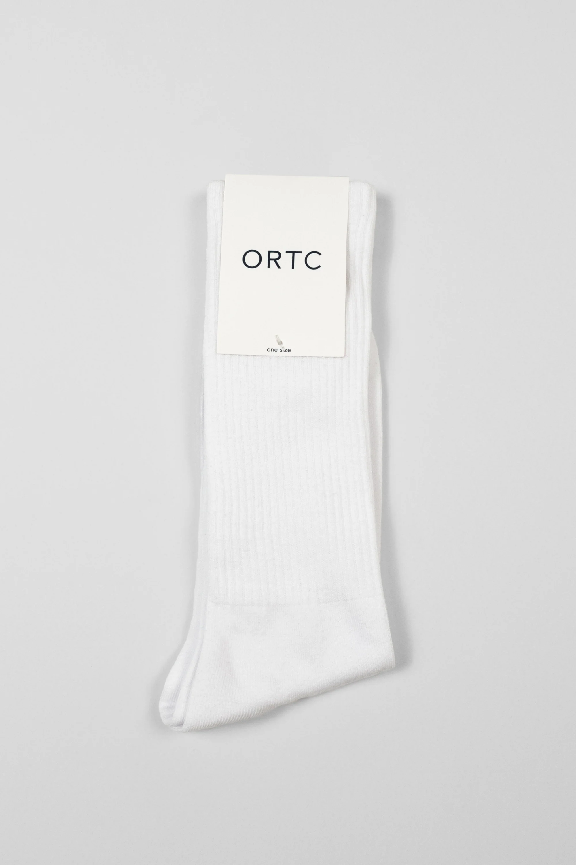 Ribbed Sock White - Image 2
