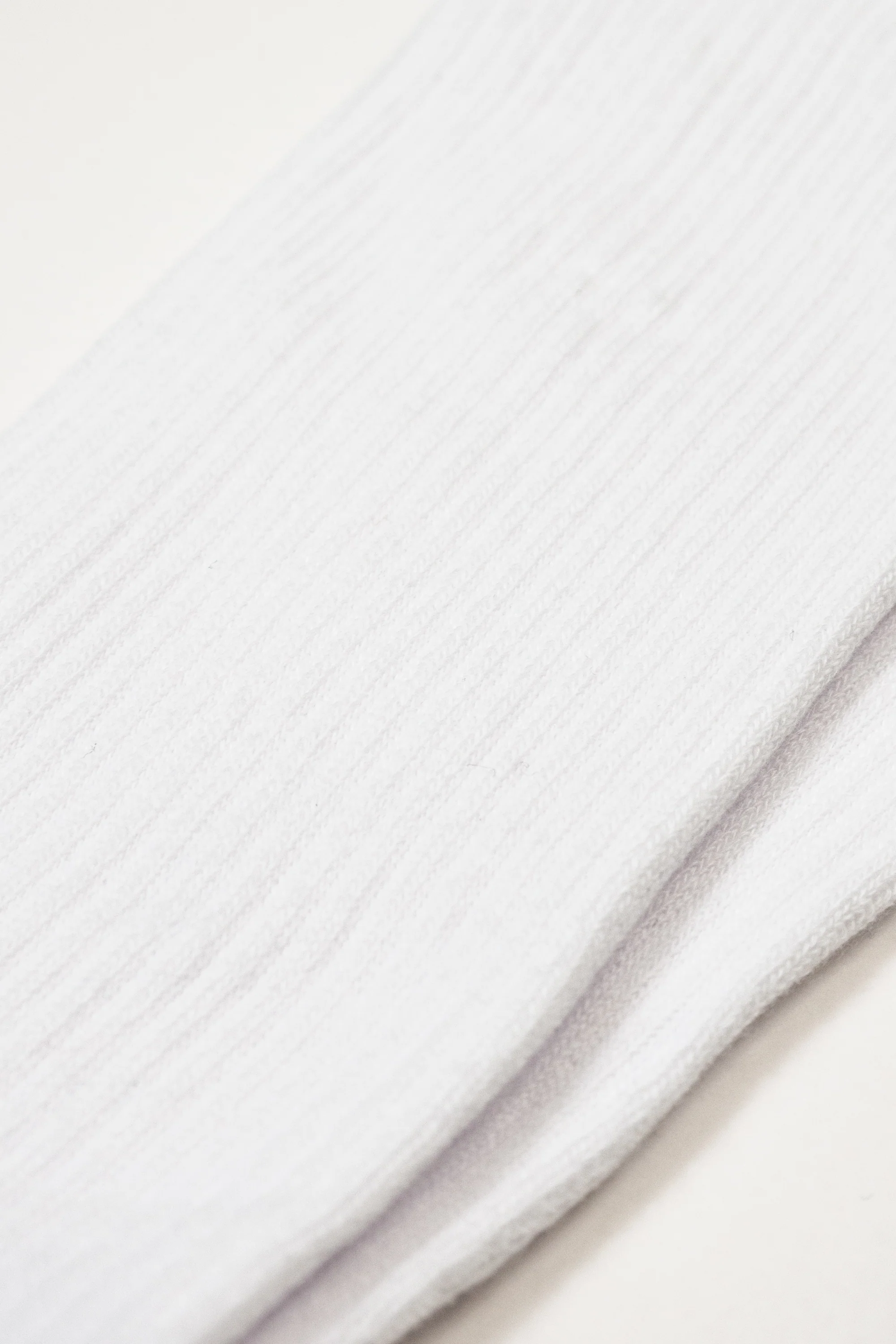 Ribbed Sock White - Image 3