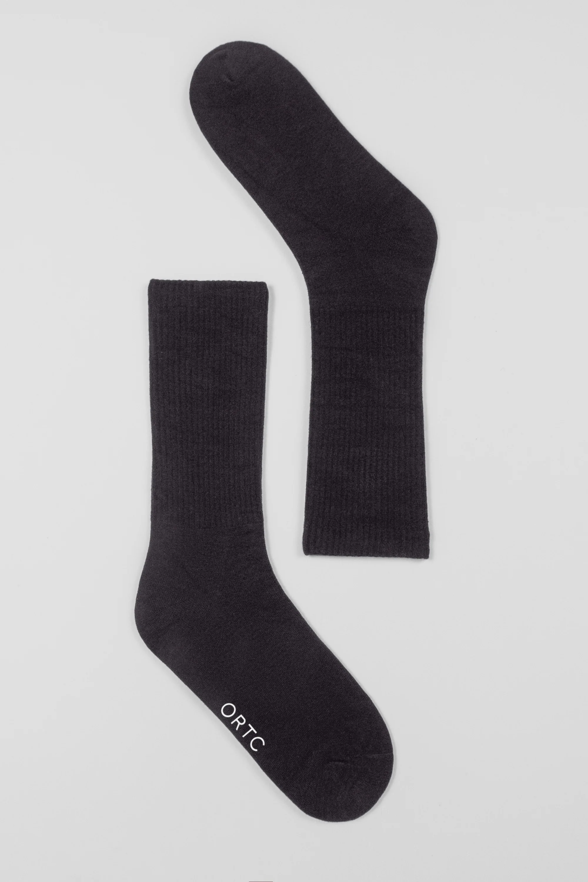 Ribbed Sock Black