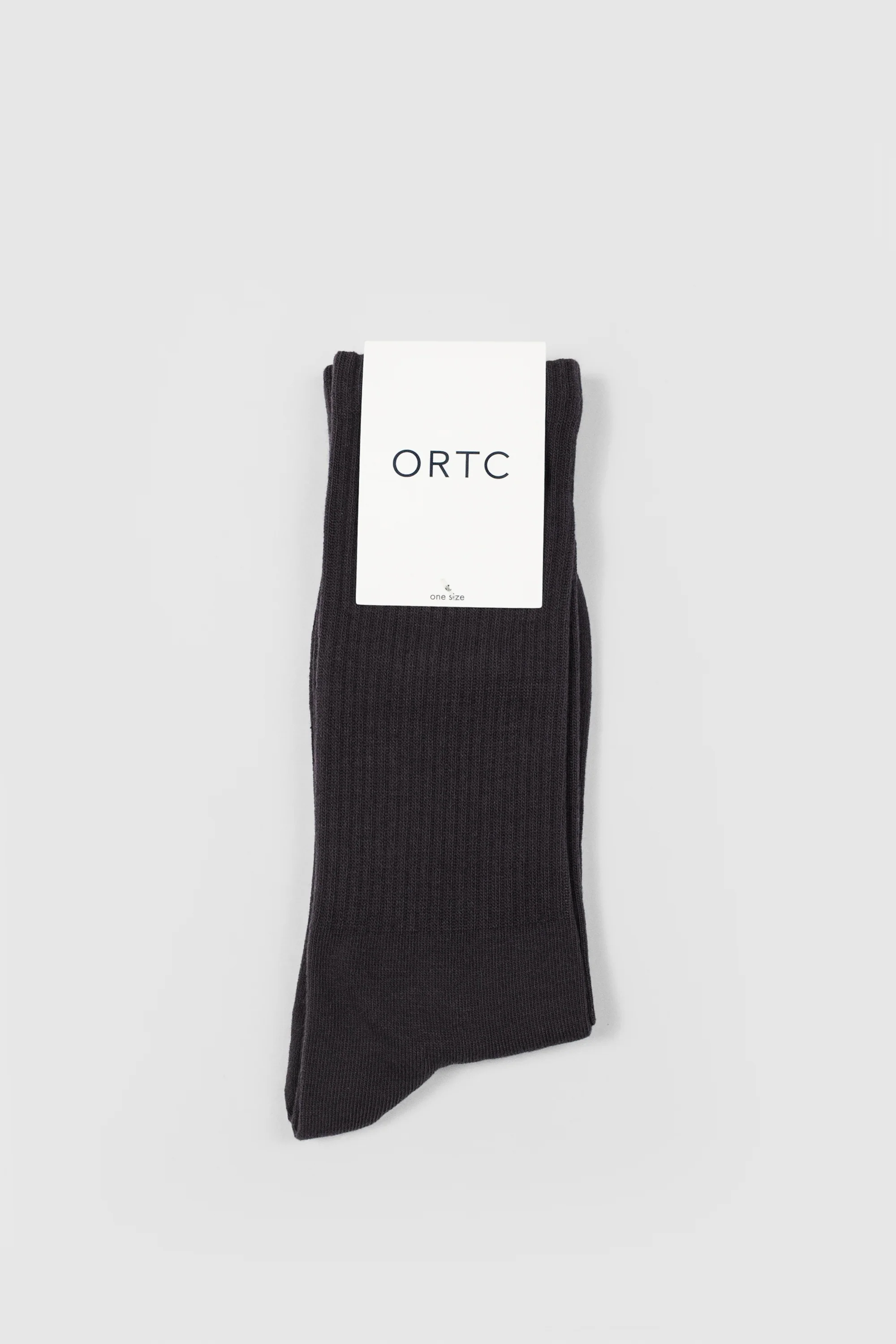Ribbed Sock Black - Image 2