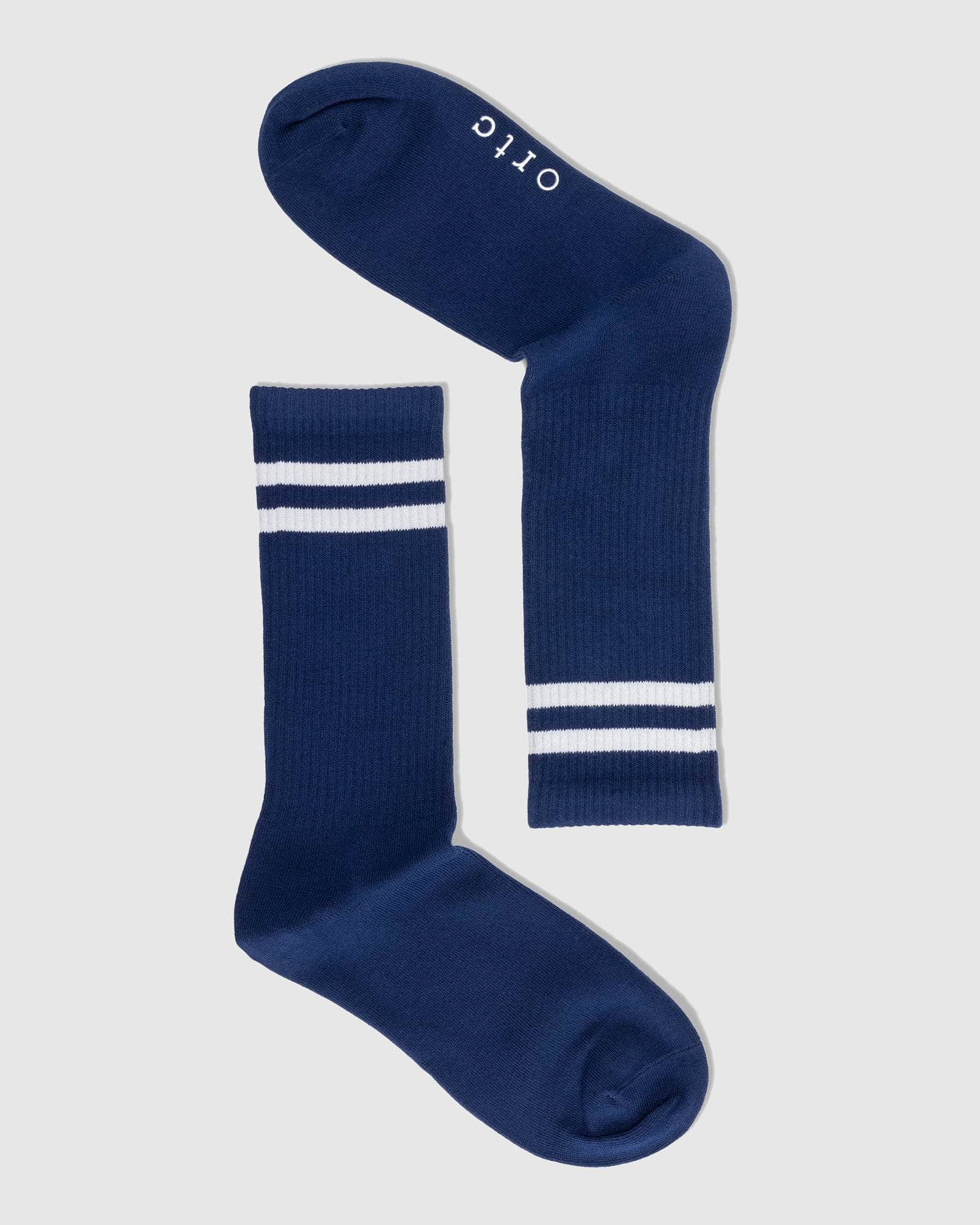 Ribbed Sports Sock Navy