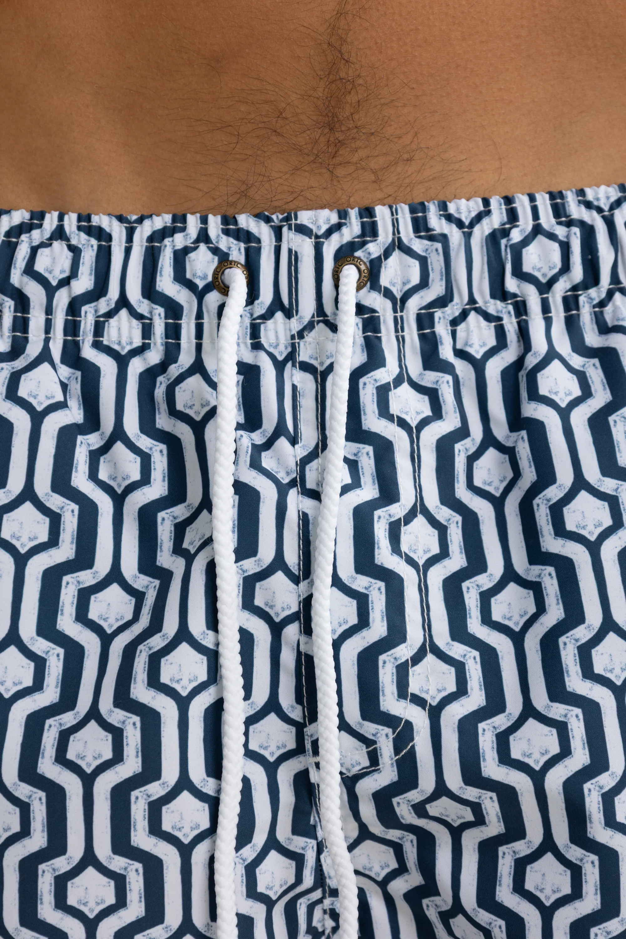 Santorini Swim Shorts Navy - Image 4