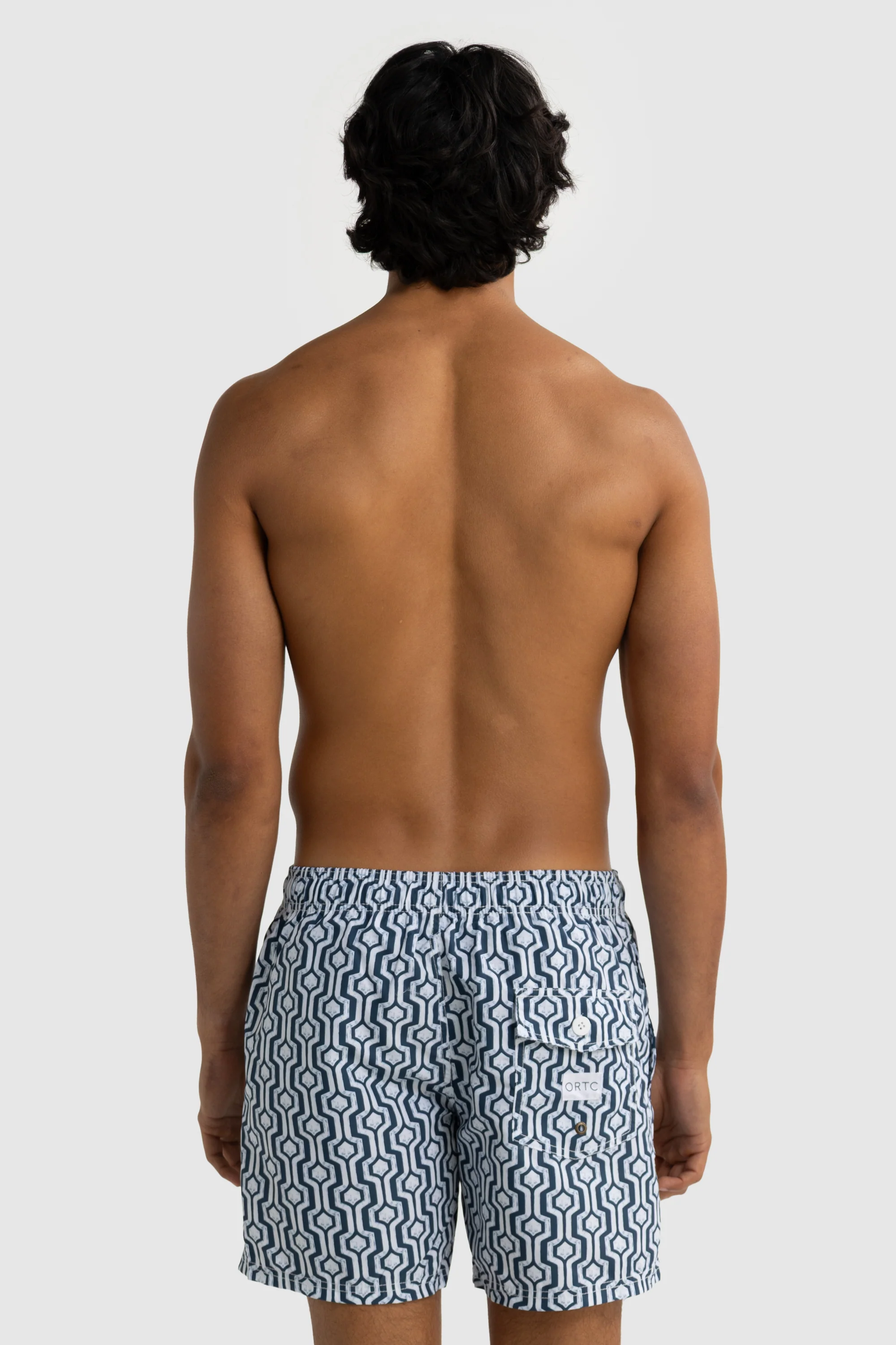 Santorini Swim Shorts Navy - Image 7