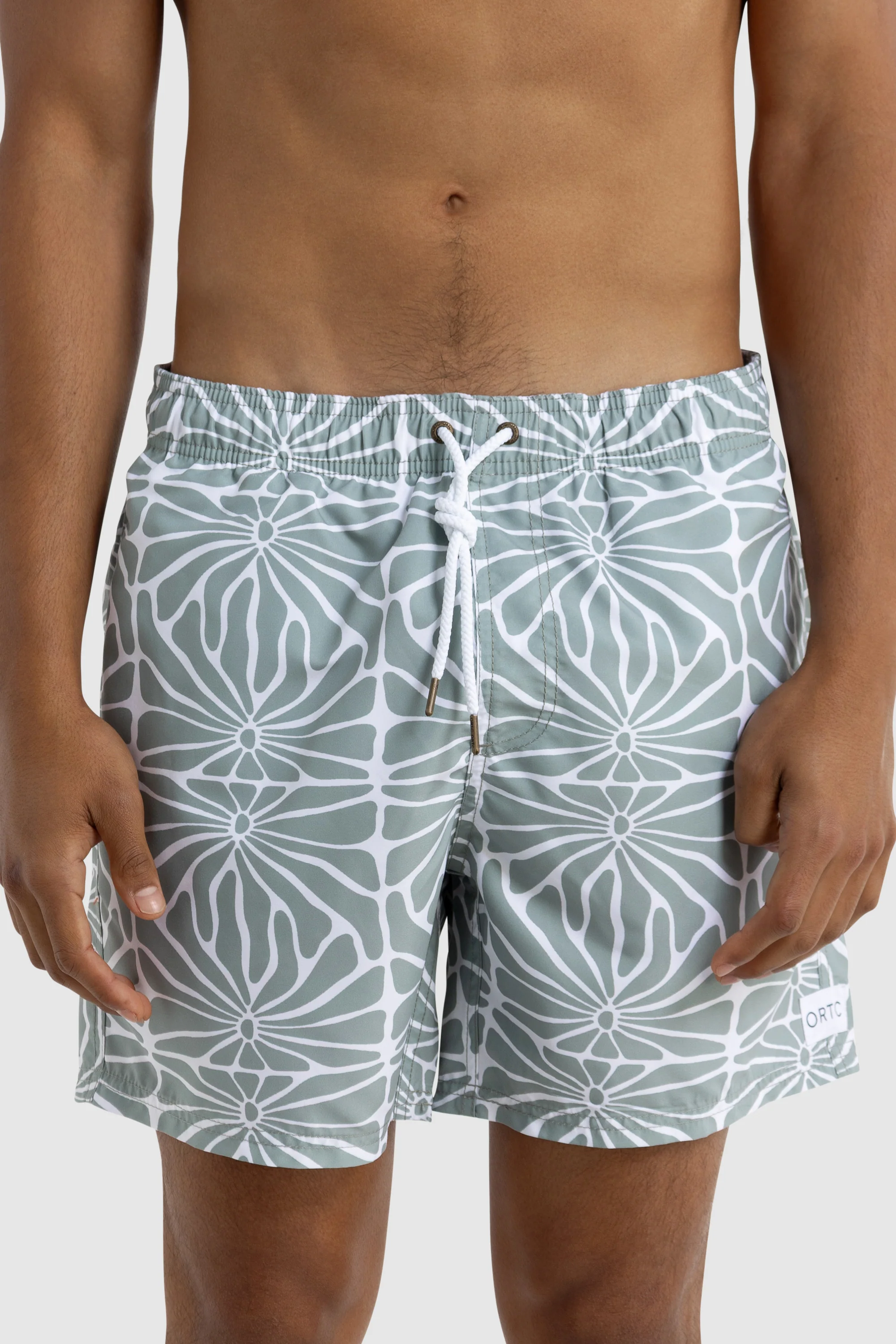 Shelly Tropic Sage Swim Shorts - Image 3