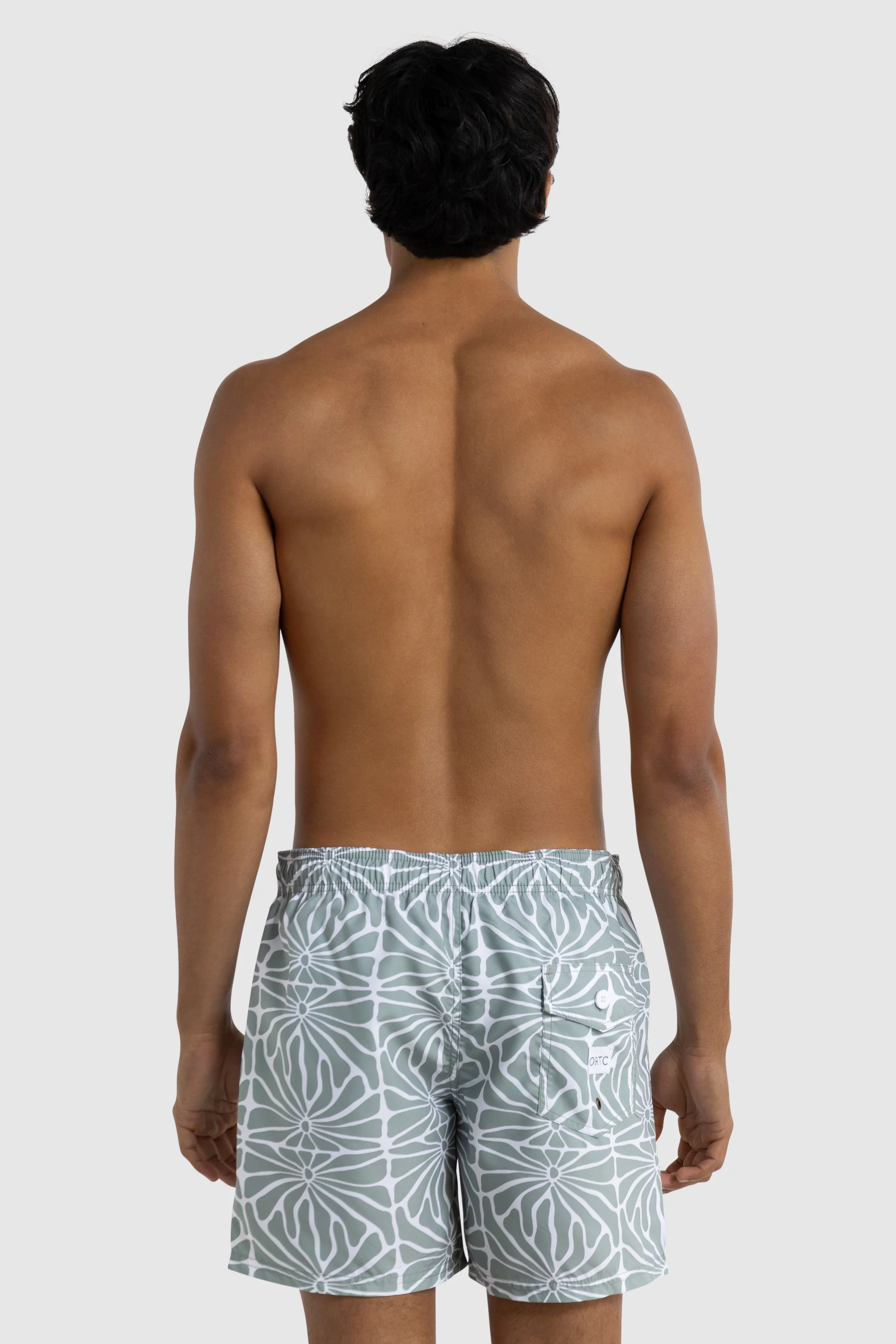 Shelly Tropic Sage Swim Shorts - Image 7