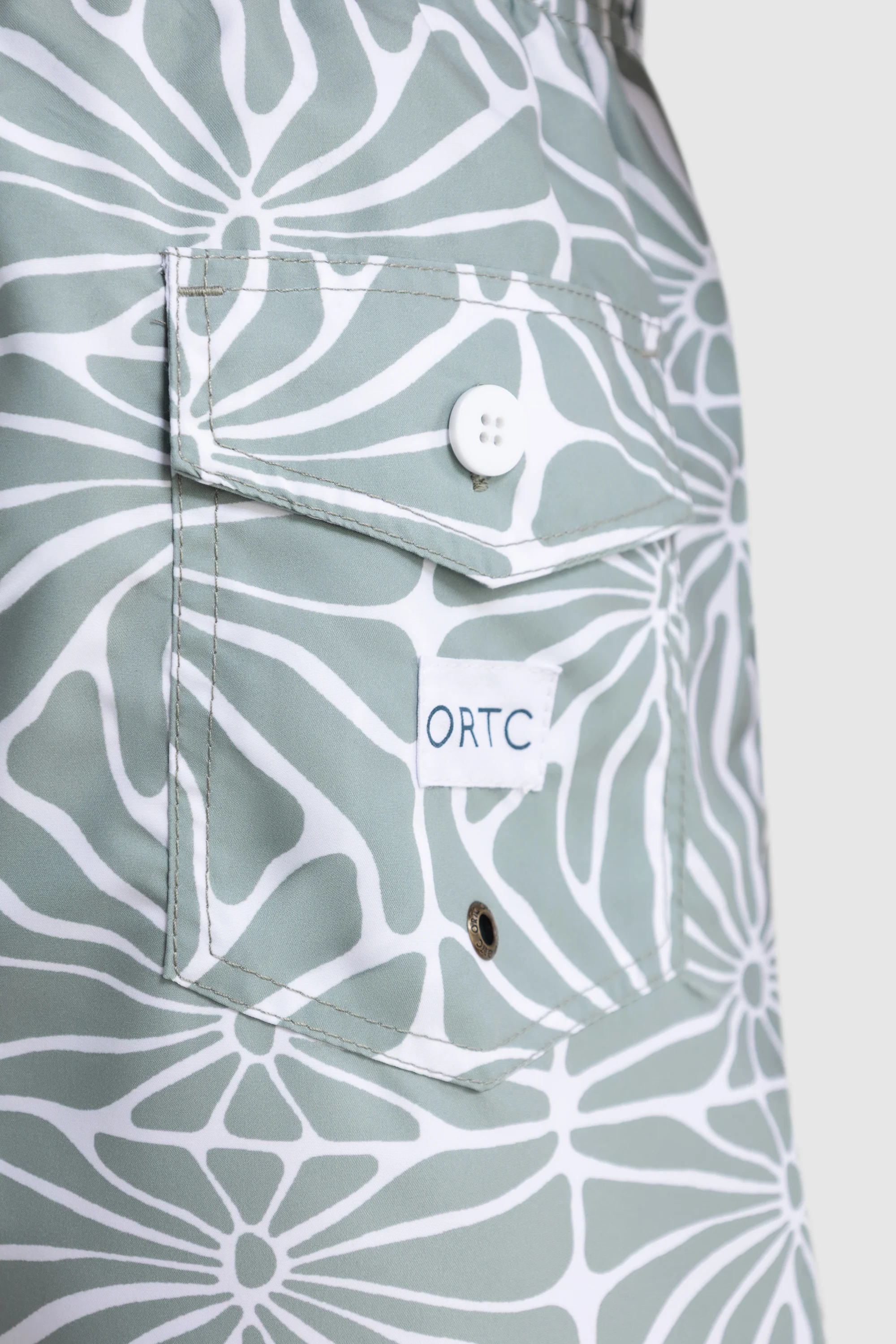 Shelly Tropic Sage Swim Shorts - Image 8