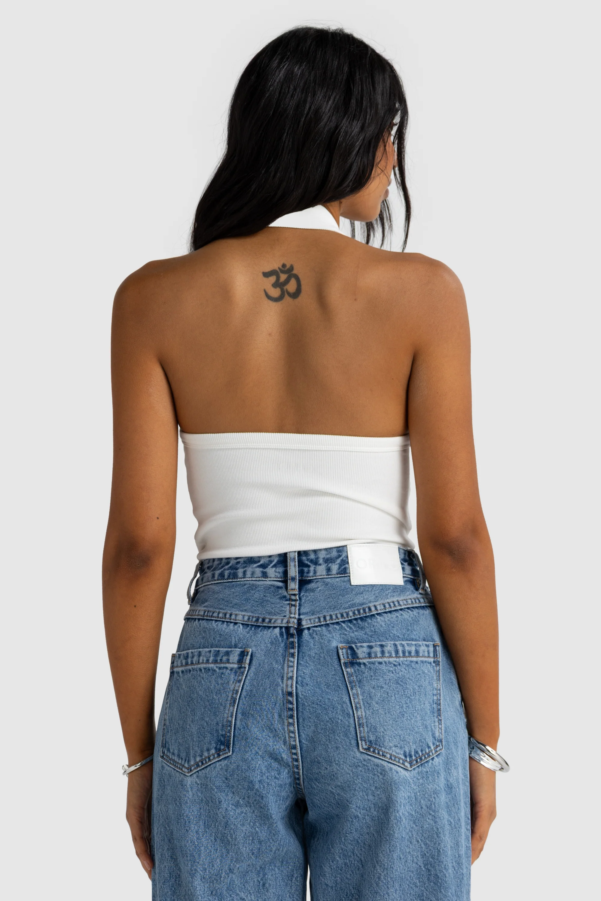 Sunday Halter Tank White - Image 4