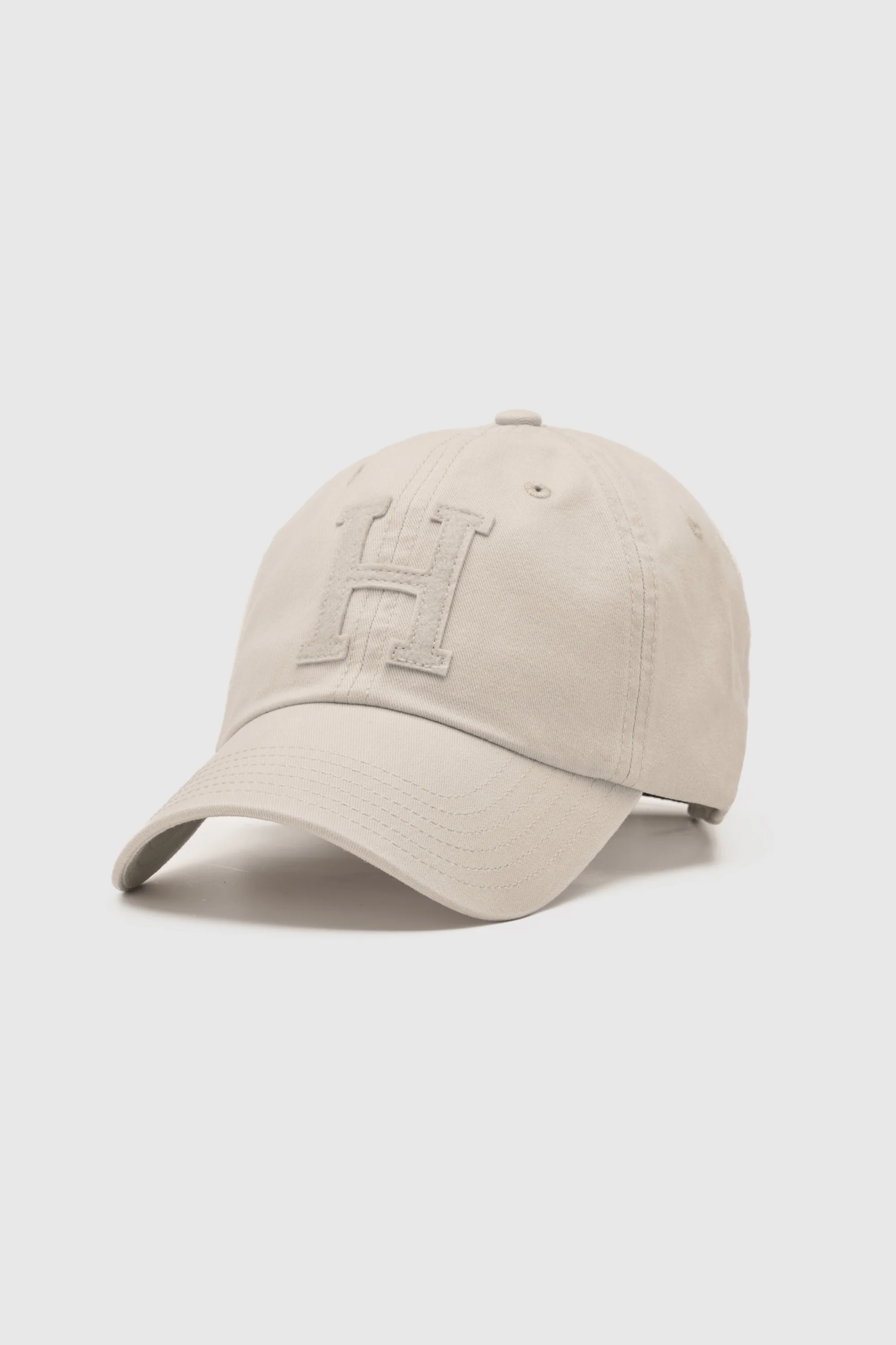 Tonal Letter Cap Beige - Image 10
