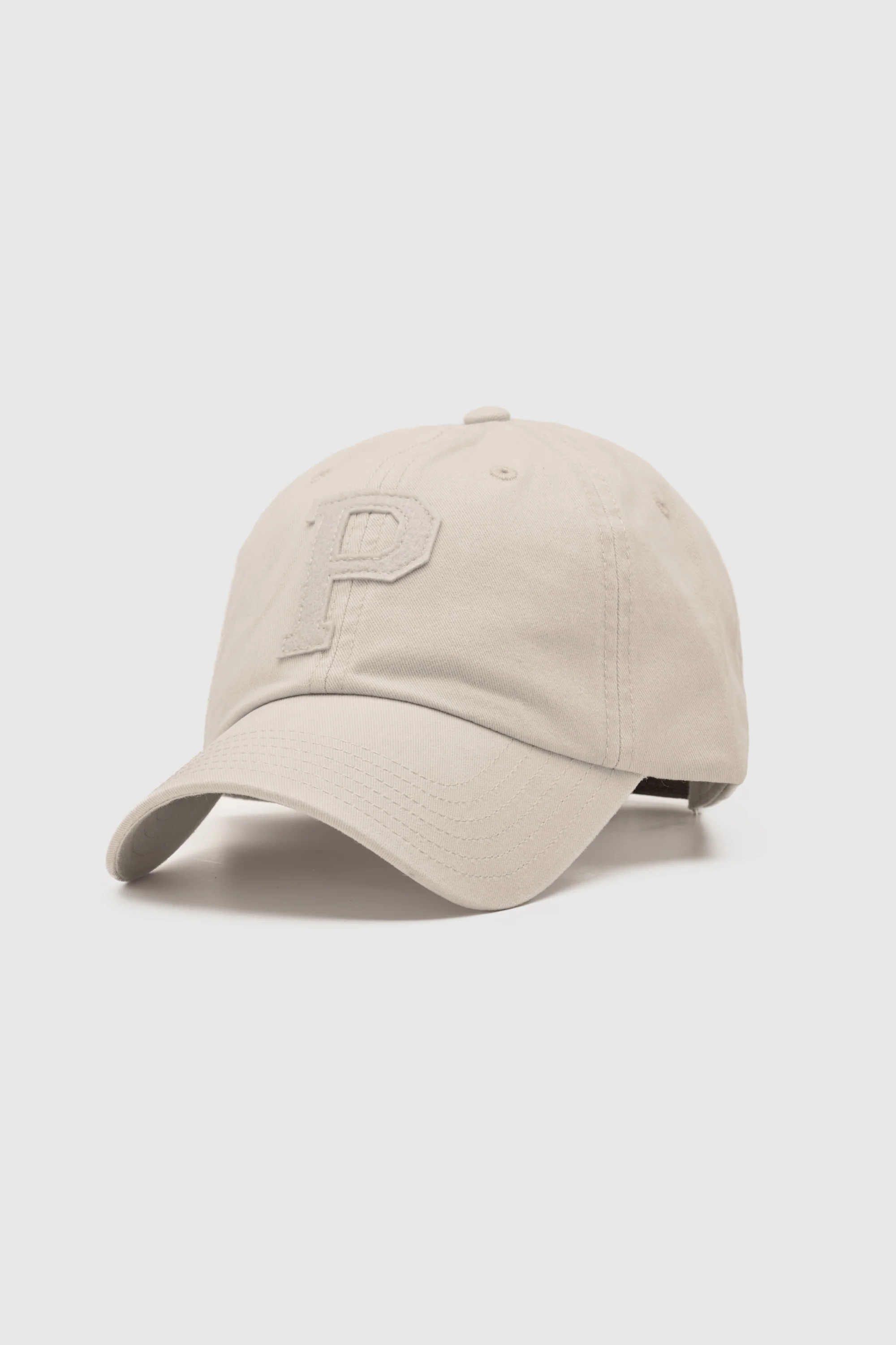 Tonal Letter Cap Beige - Image 18