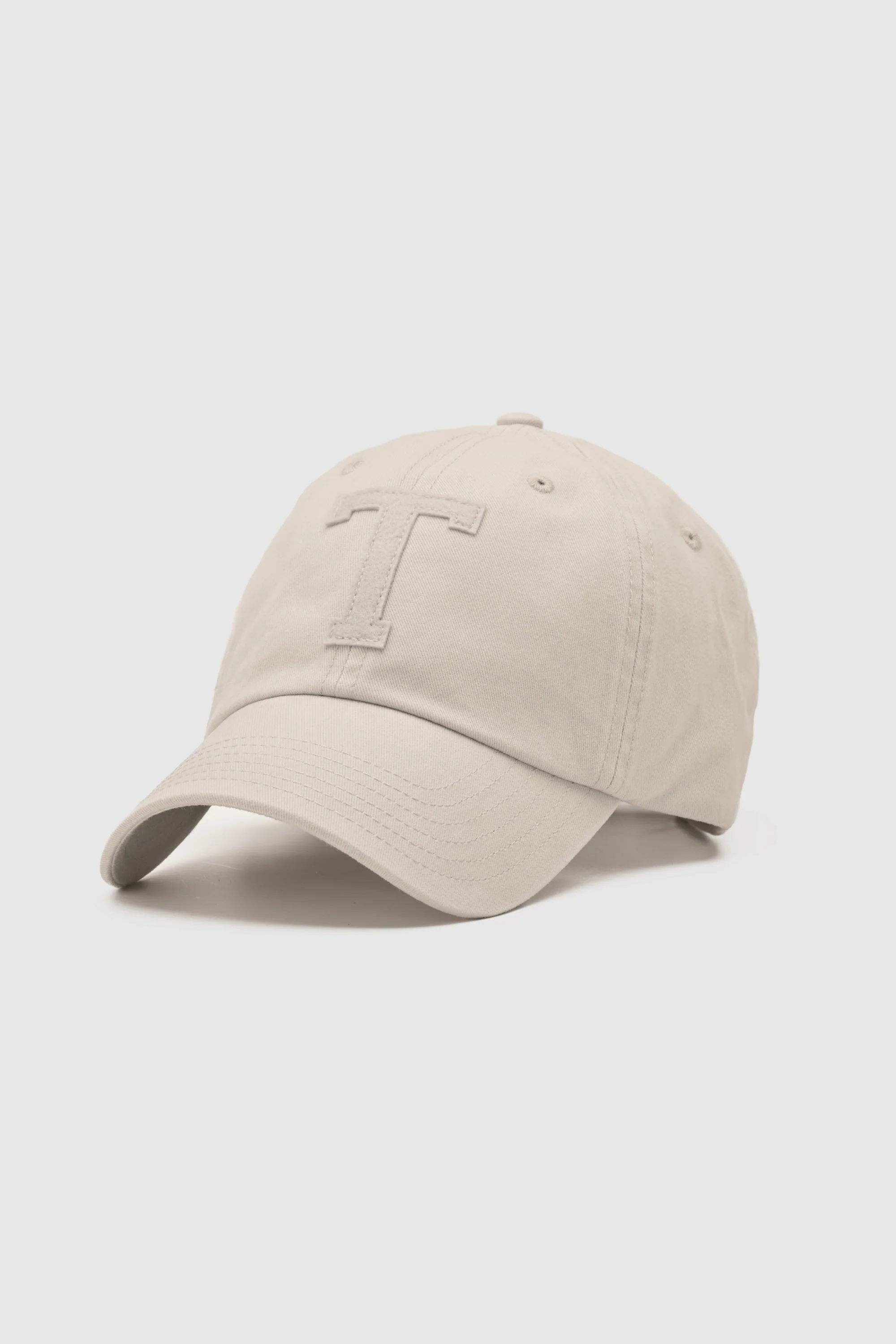 Tonal Letter Cap Beige - Image 21
