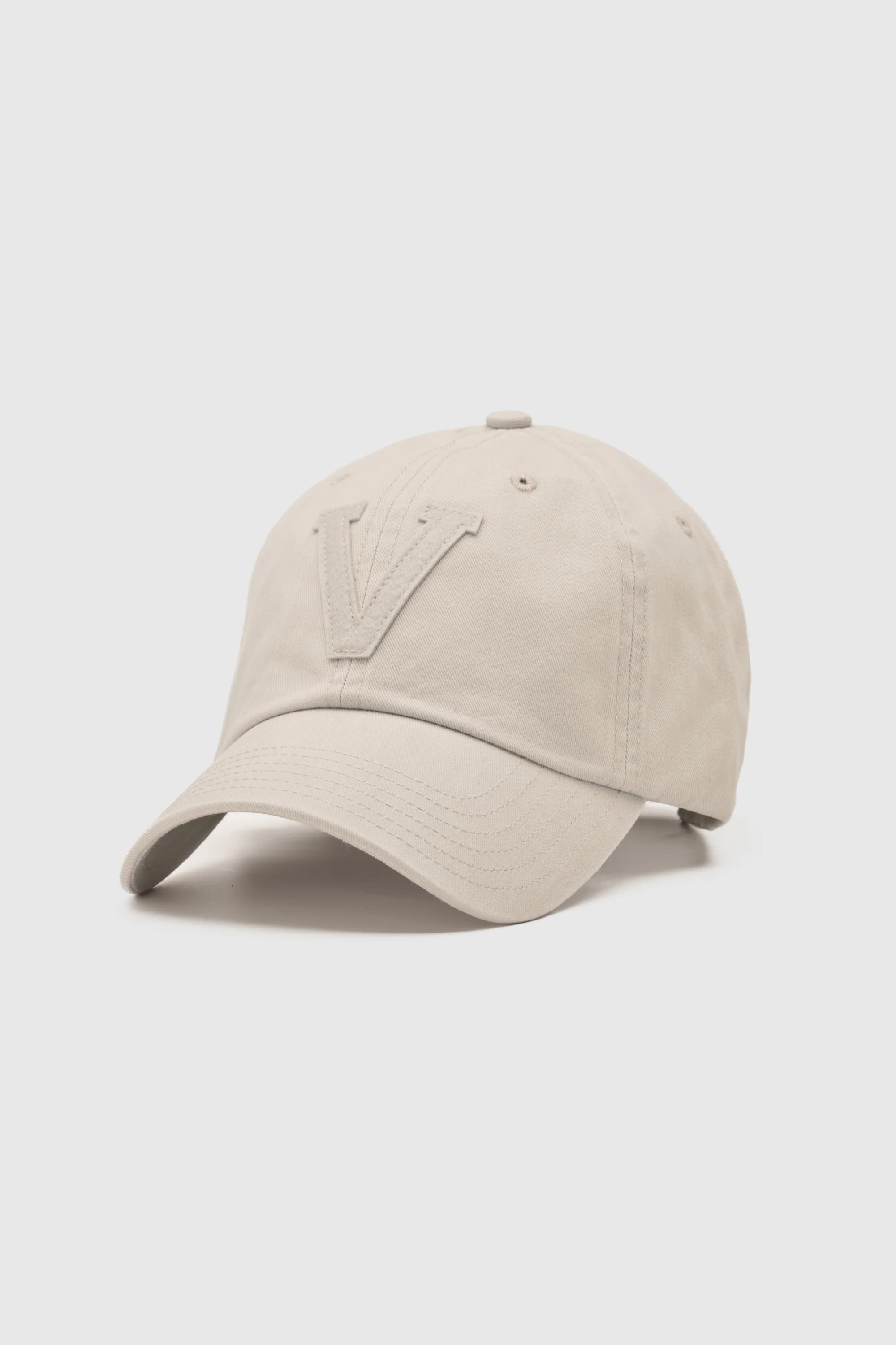 Tonal Letter Cap Beige - Image 22