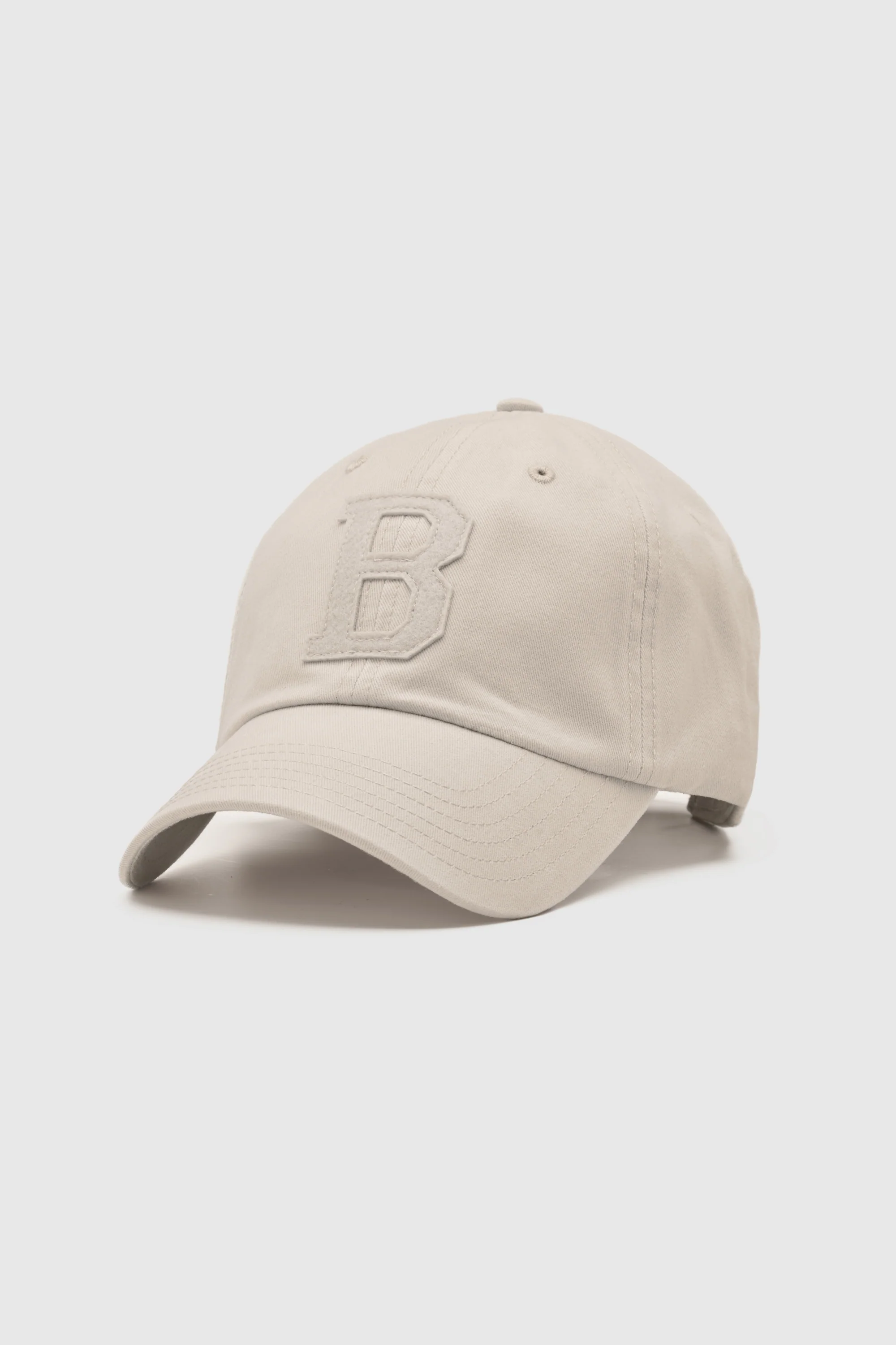 Tonal Letter Cap Beige - Image 4