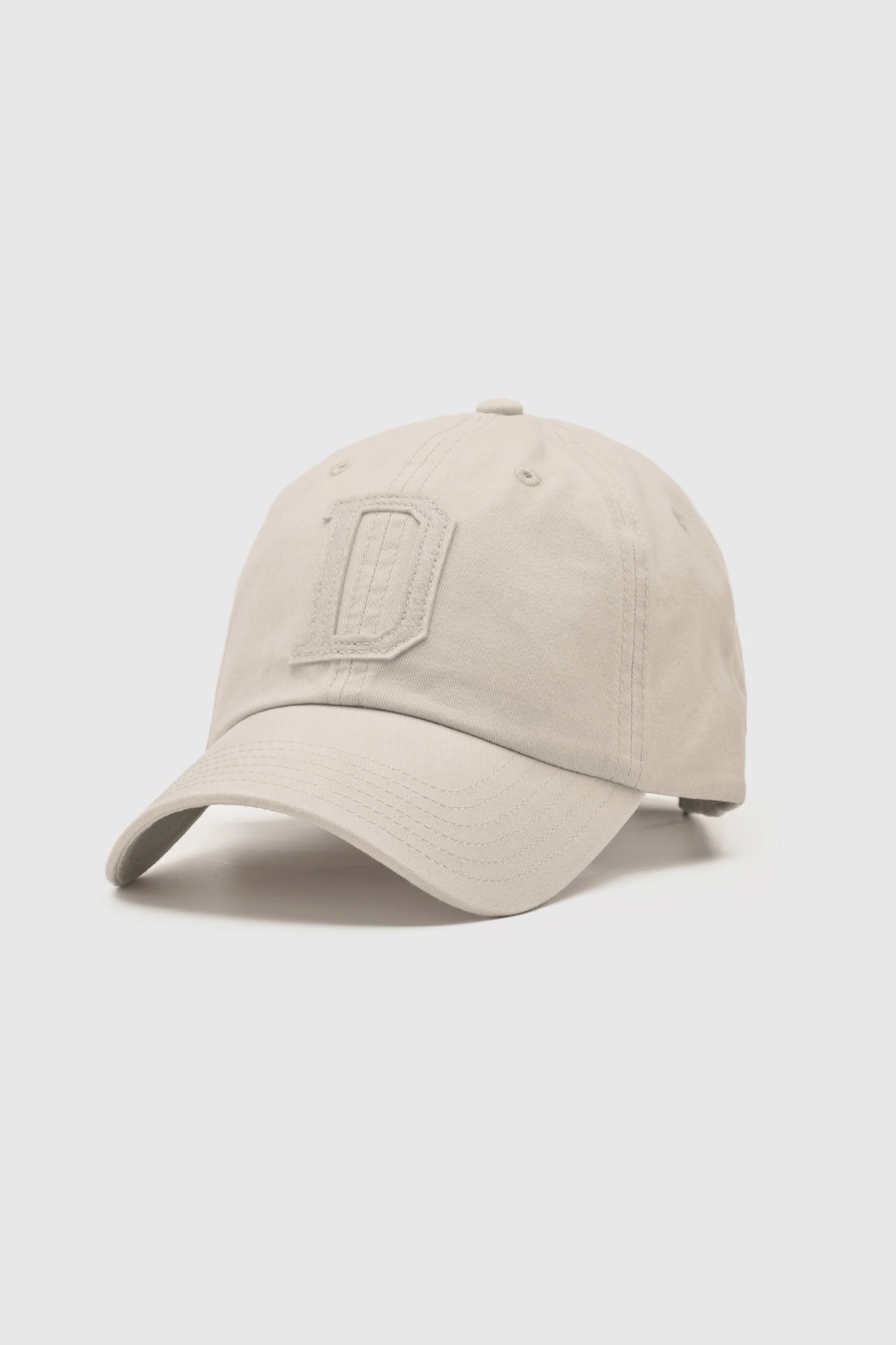 Tonal Letter Cap Beige - Image 6