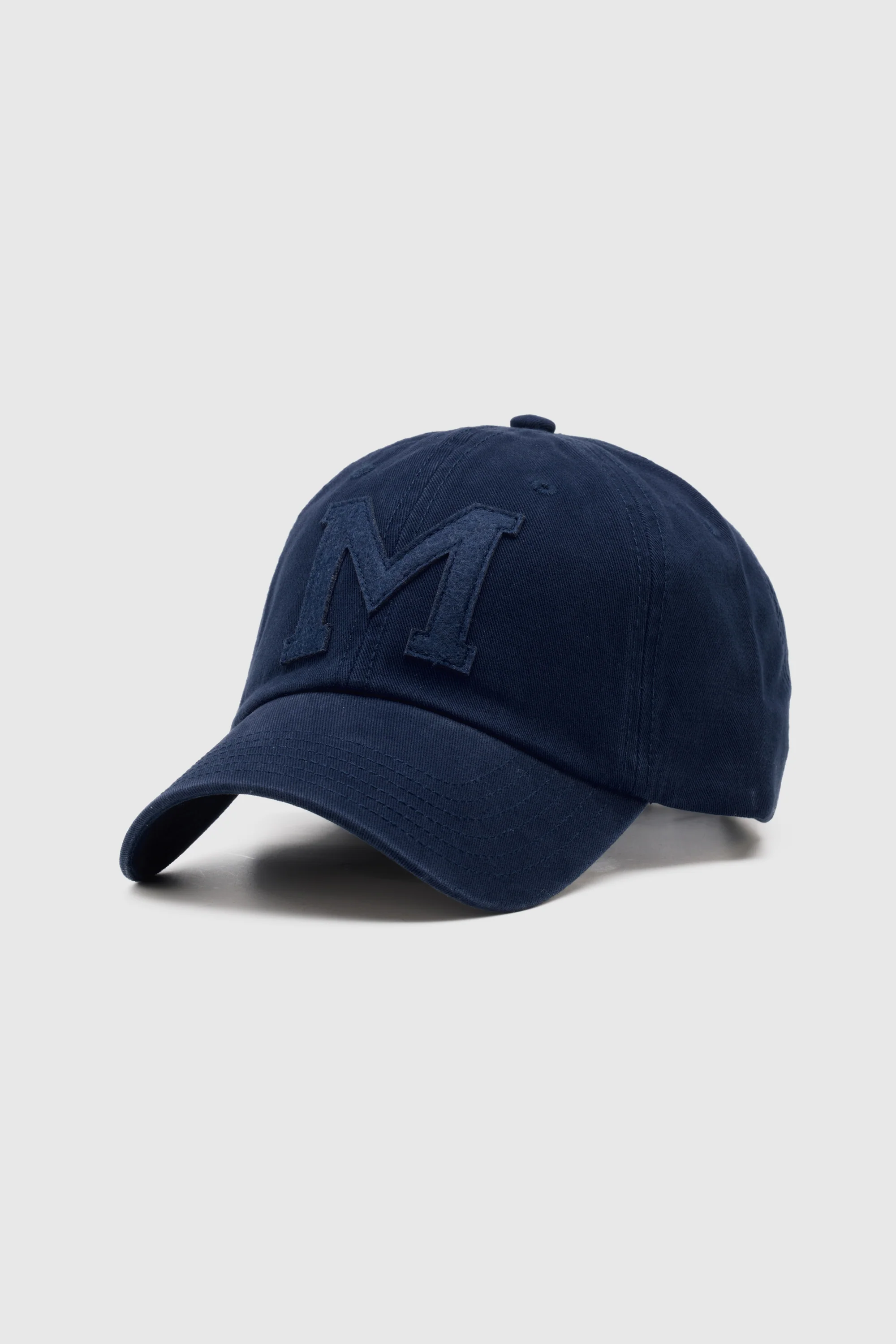 Tonal Letter Cap Navy - Image 15