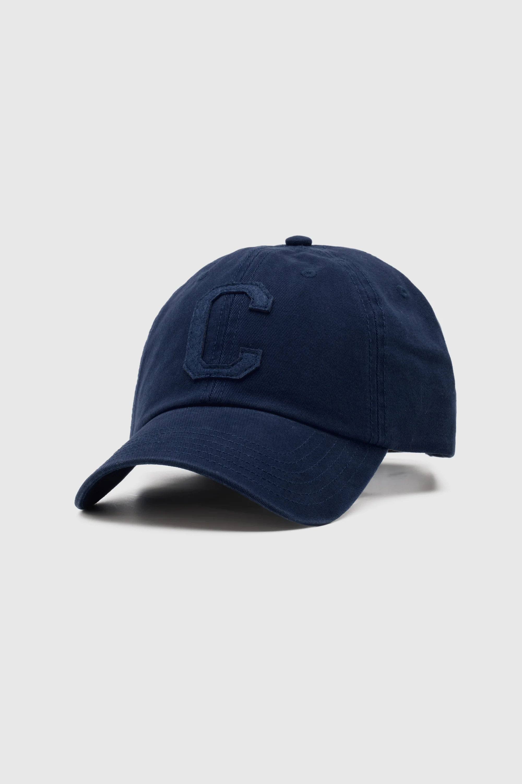 Tonal Letter Cap Navy - Image 5