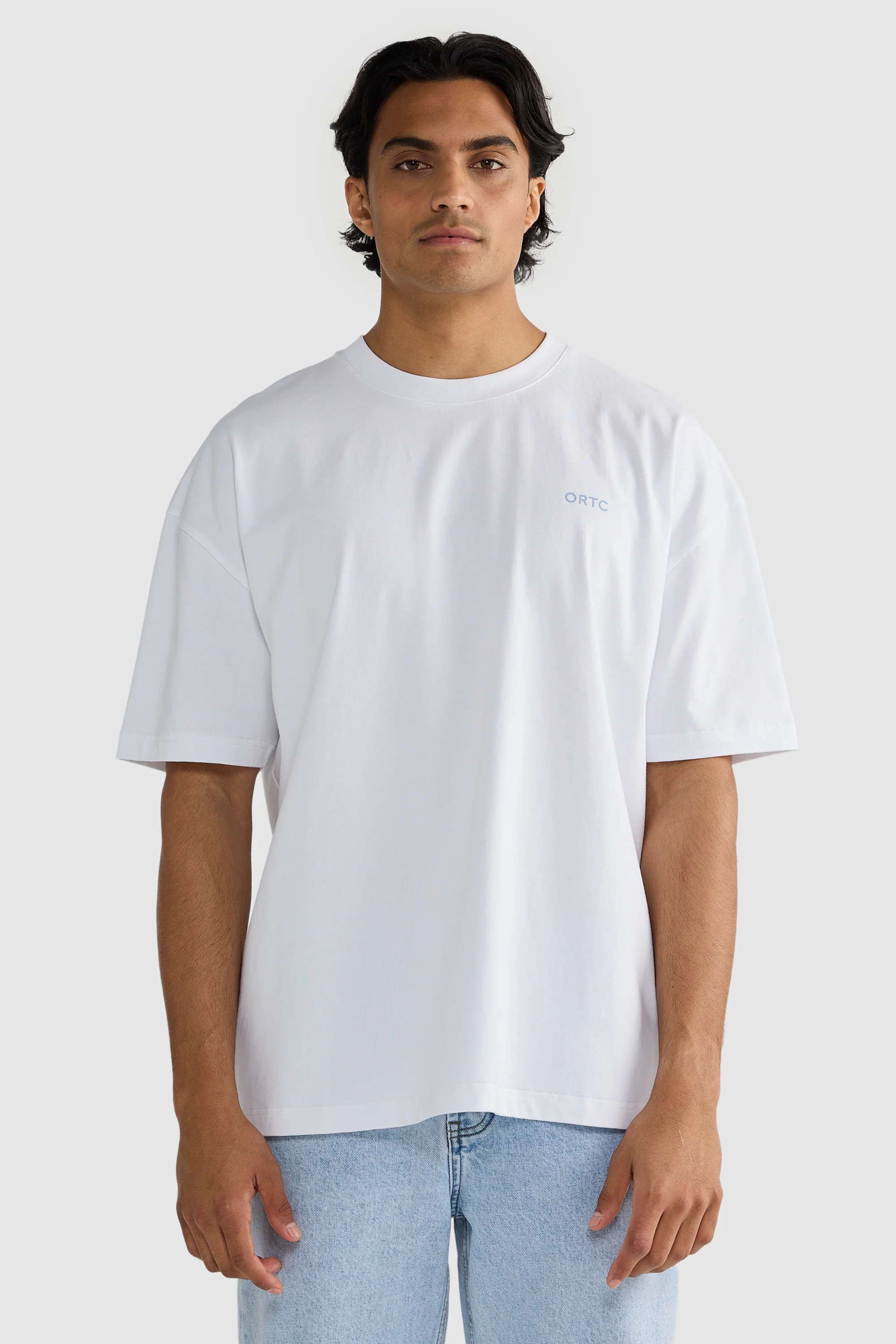 Unisex Shelly Box Fit T Shirt White - Image 2