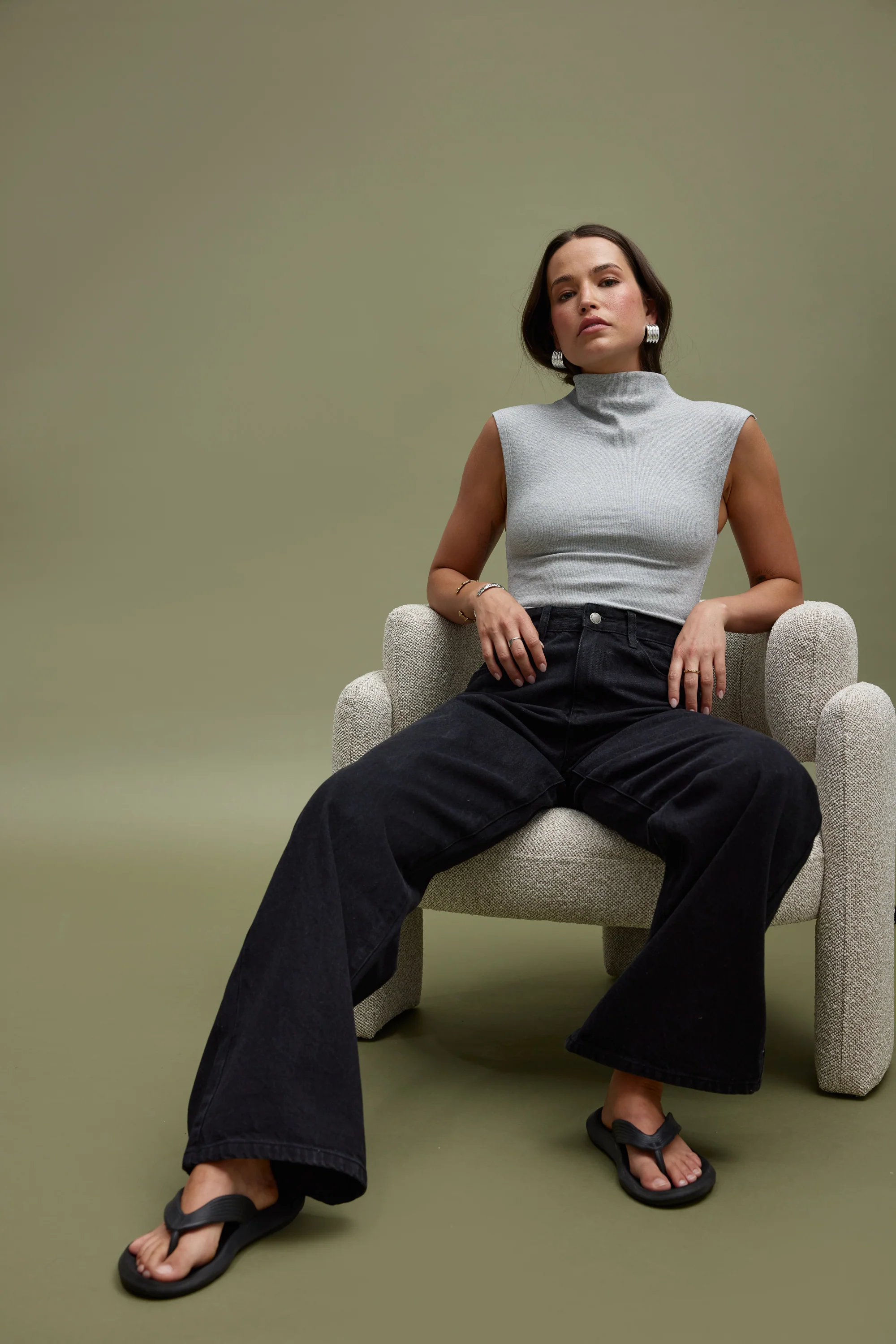 Willow Denim Relaxed Jean Washed Black - Image 2