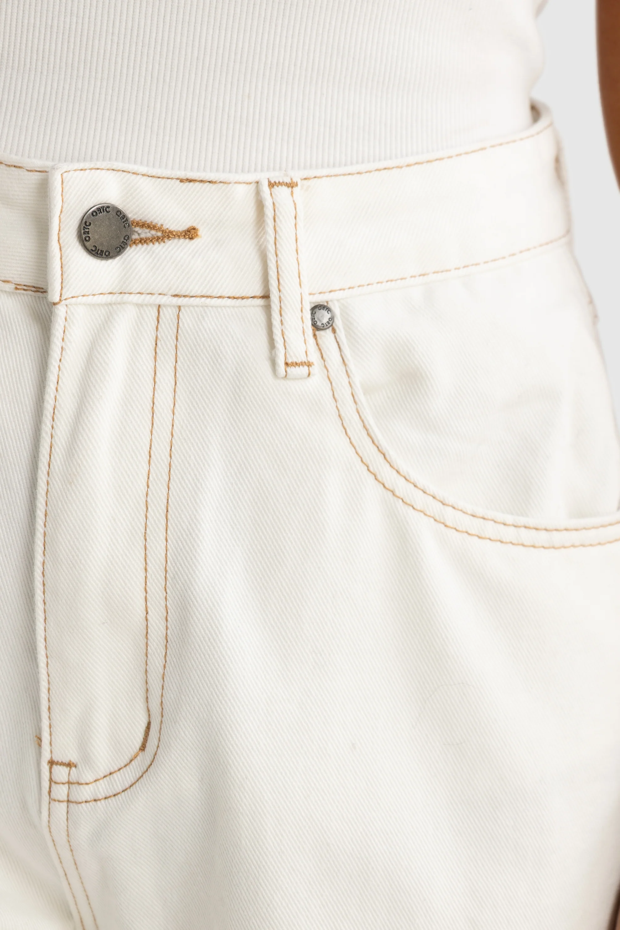 Willow Denim Straight Leg Jean White - Image 4